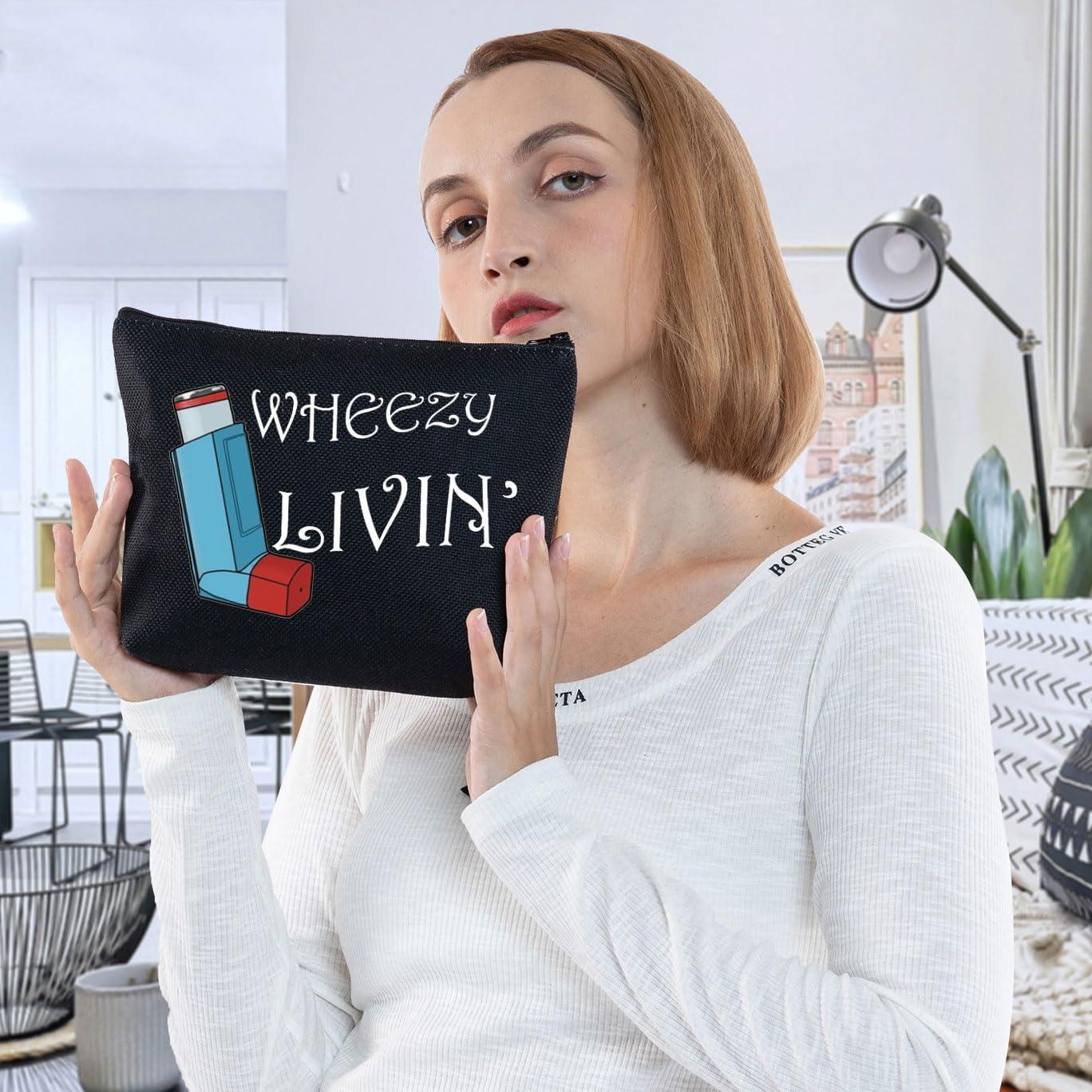 Bolsa de Medicamento para Inhalador de Asma Wheezy Livin 23x17cm