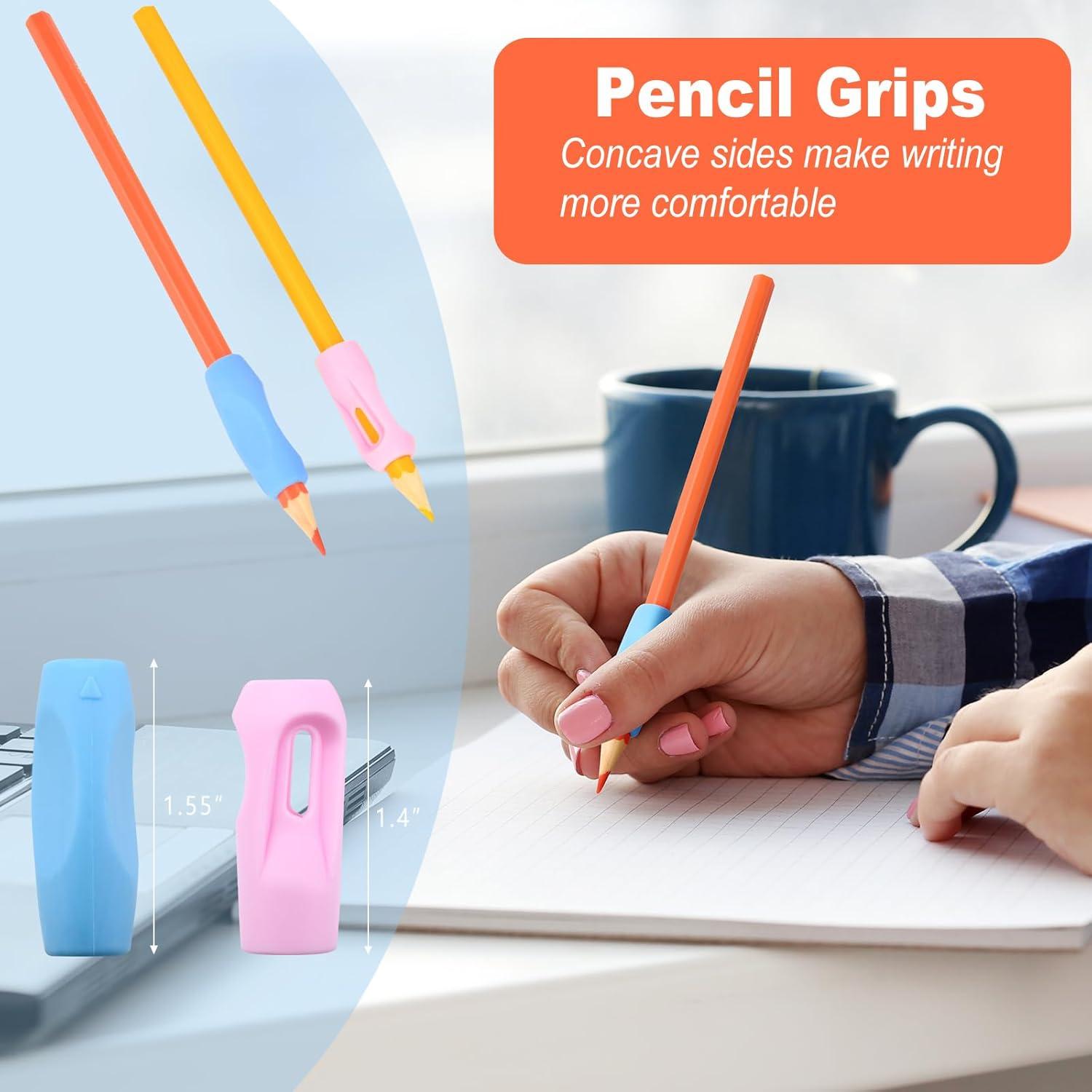 Juego de Adornos para Lápices Kawaii 37PCS QIONG - Protectores y Gomas