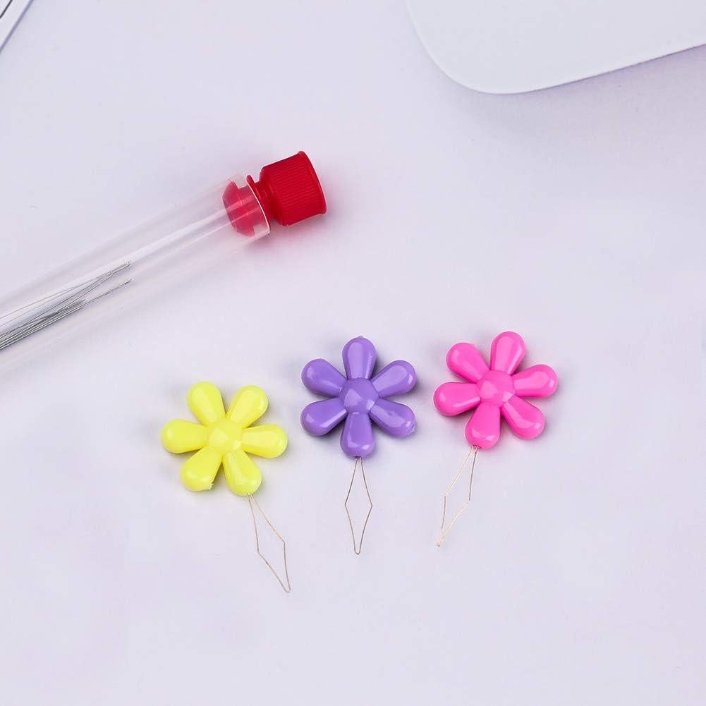 Kits de Agujas de Beading Zlulary 6 Piezas 10.18 cm