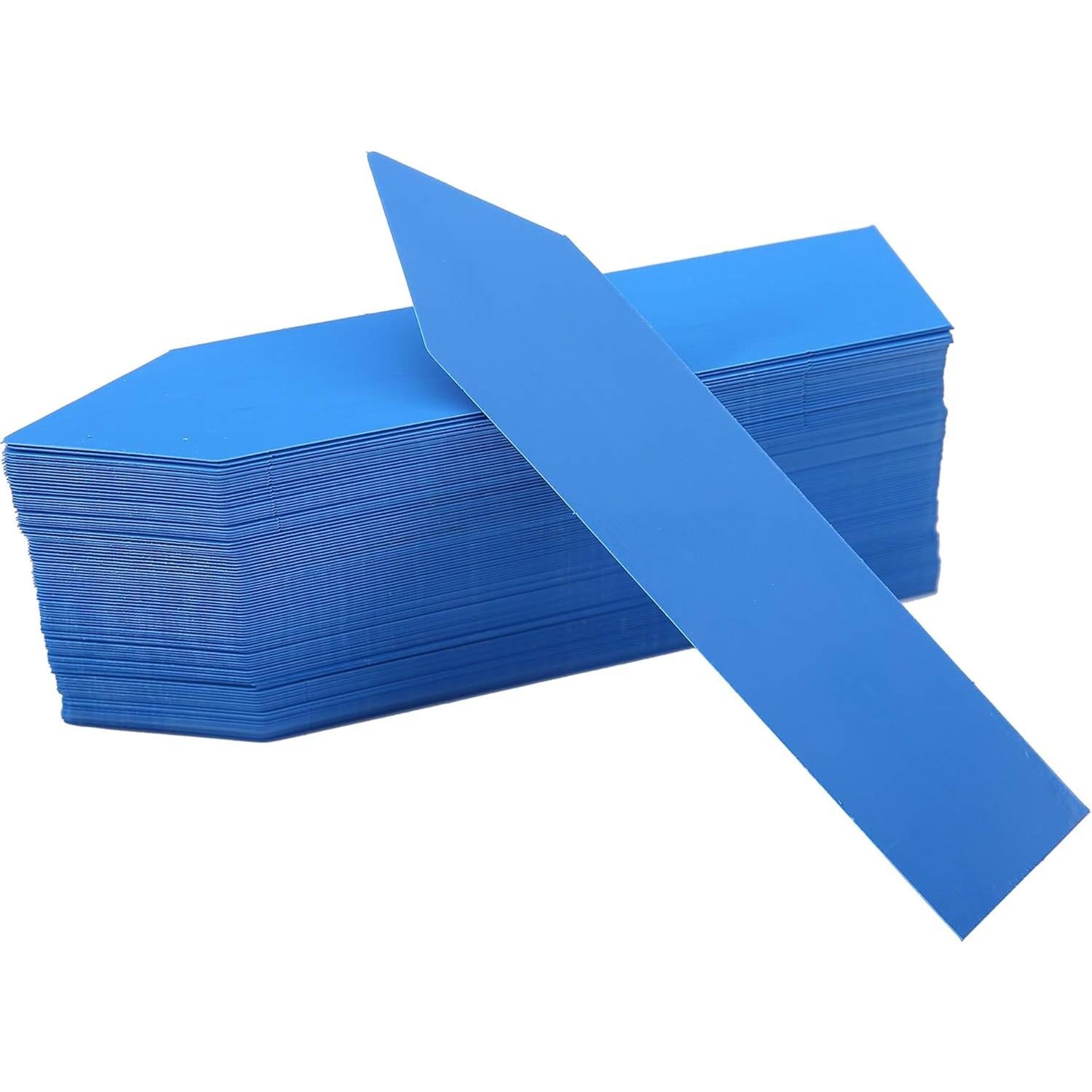 Etiquetas de Plantas 1000 Pcs DOMG Azul 10x2 cm Impermeables