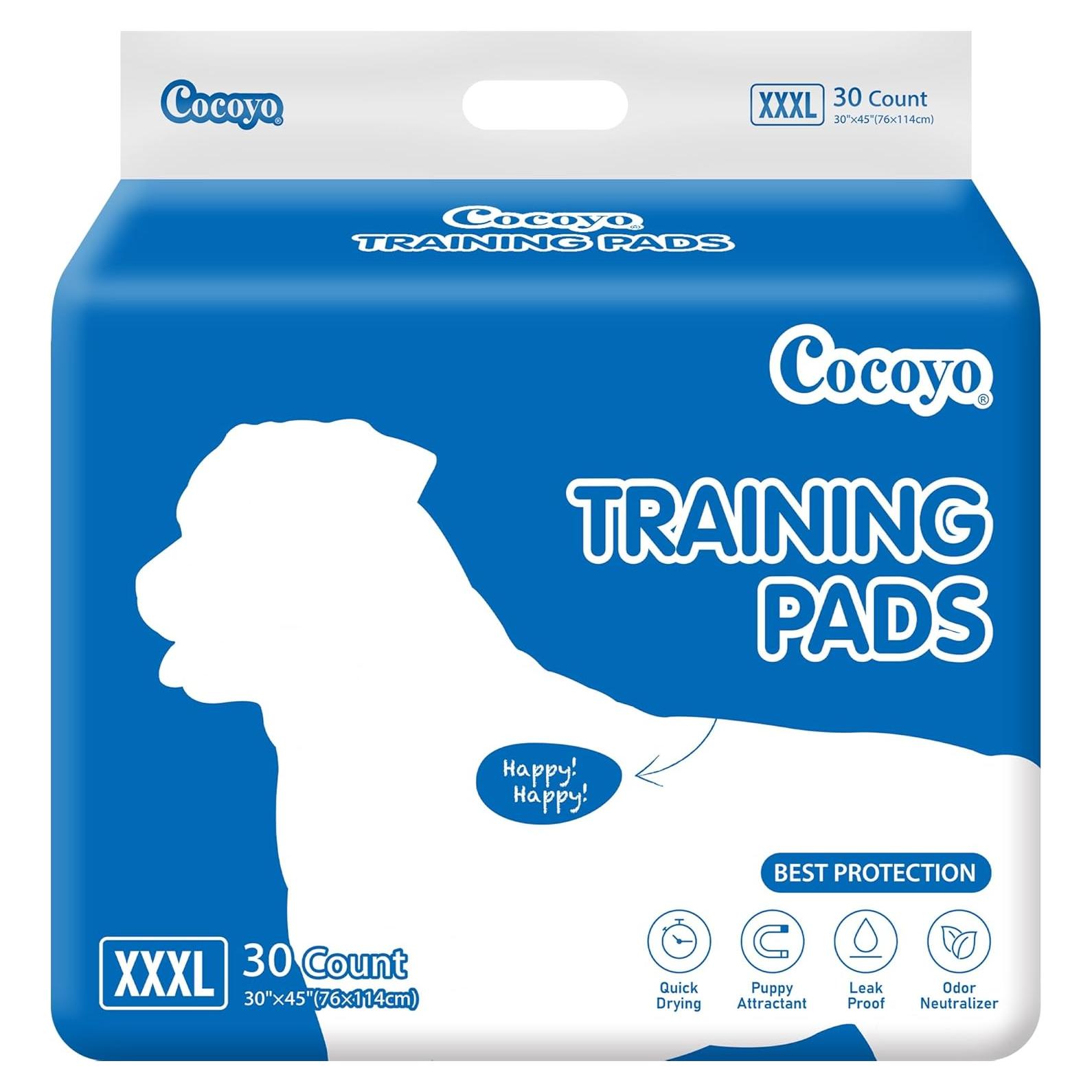 Almohadillas de Entrenamiento para Perros COCOYO XXXL 30 Pzas