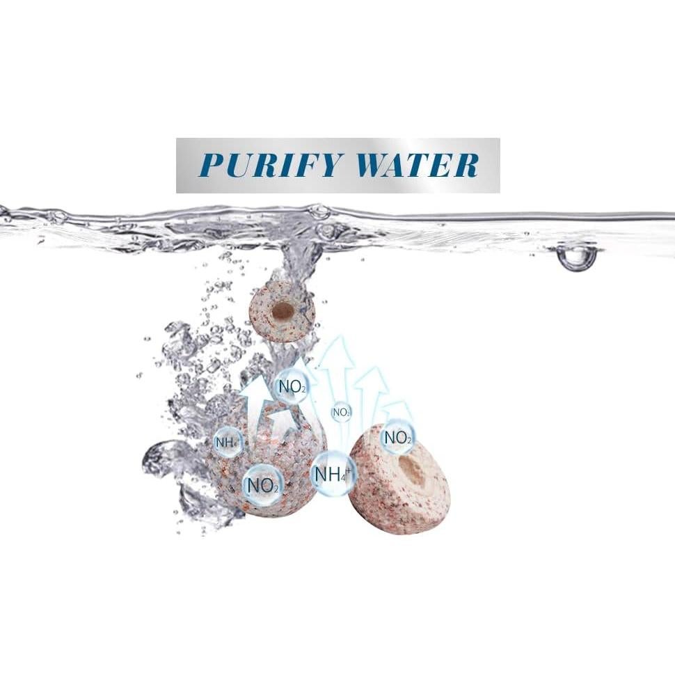 Esfera de Filtro Biológico Cerámico ALEGI 0.91 kg para Acuario