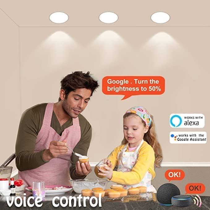 Bombillas Inteligentes OHLUX GU24 10W 900LM RGBW Paquete de 4