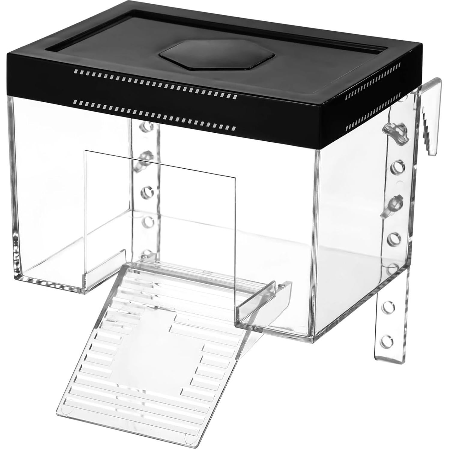 Plataforma Elevada para Tortugas Homaisson - Pequeña, Transparente, Ajustable