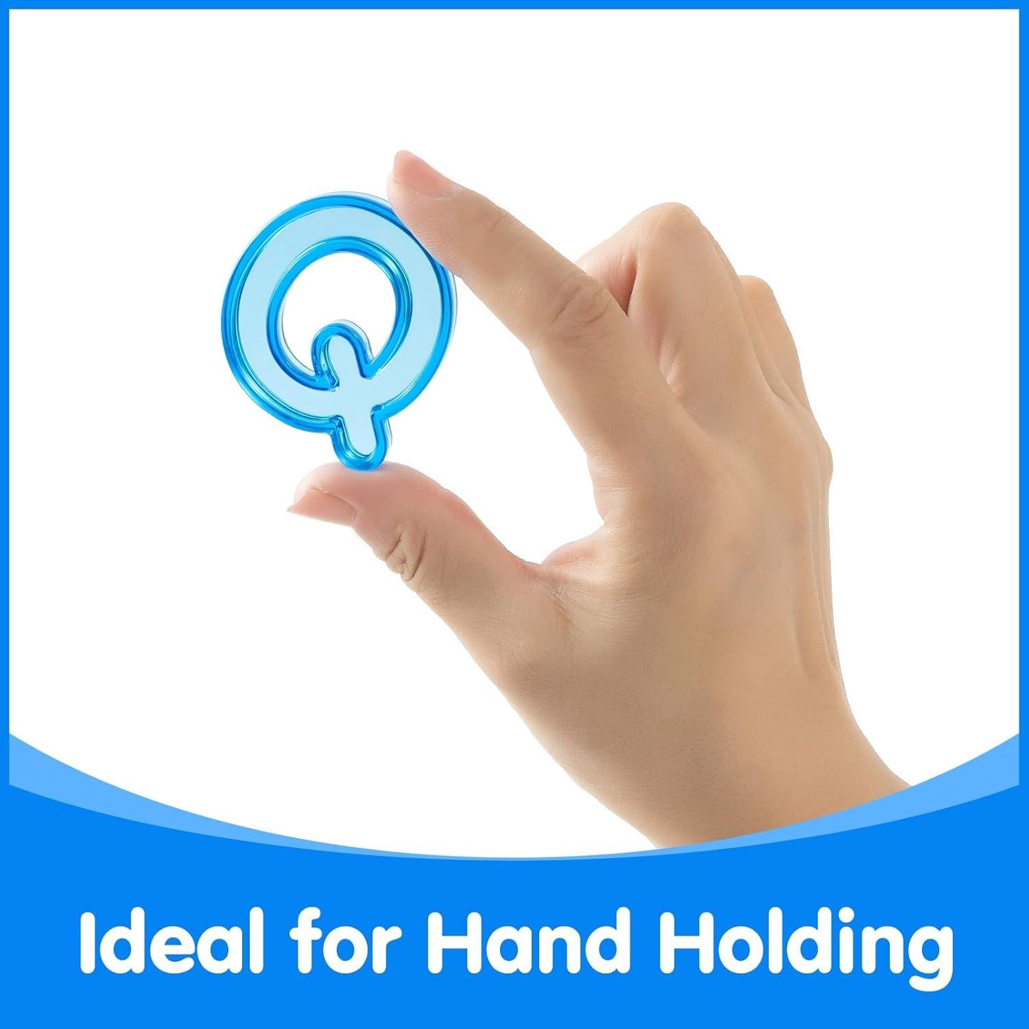 52 Letras Mayúsculas Translúcidas Odoorgames para Mesa de Luz