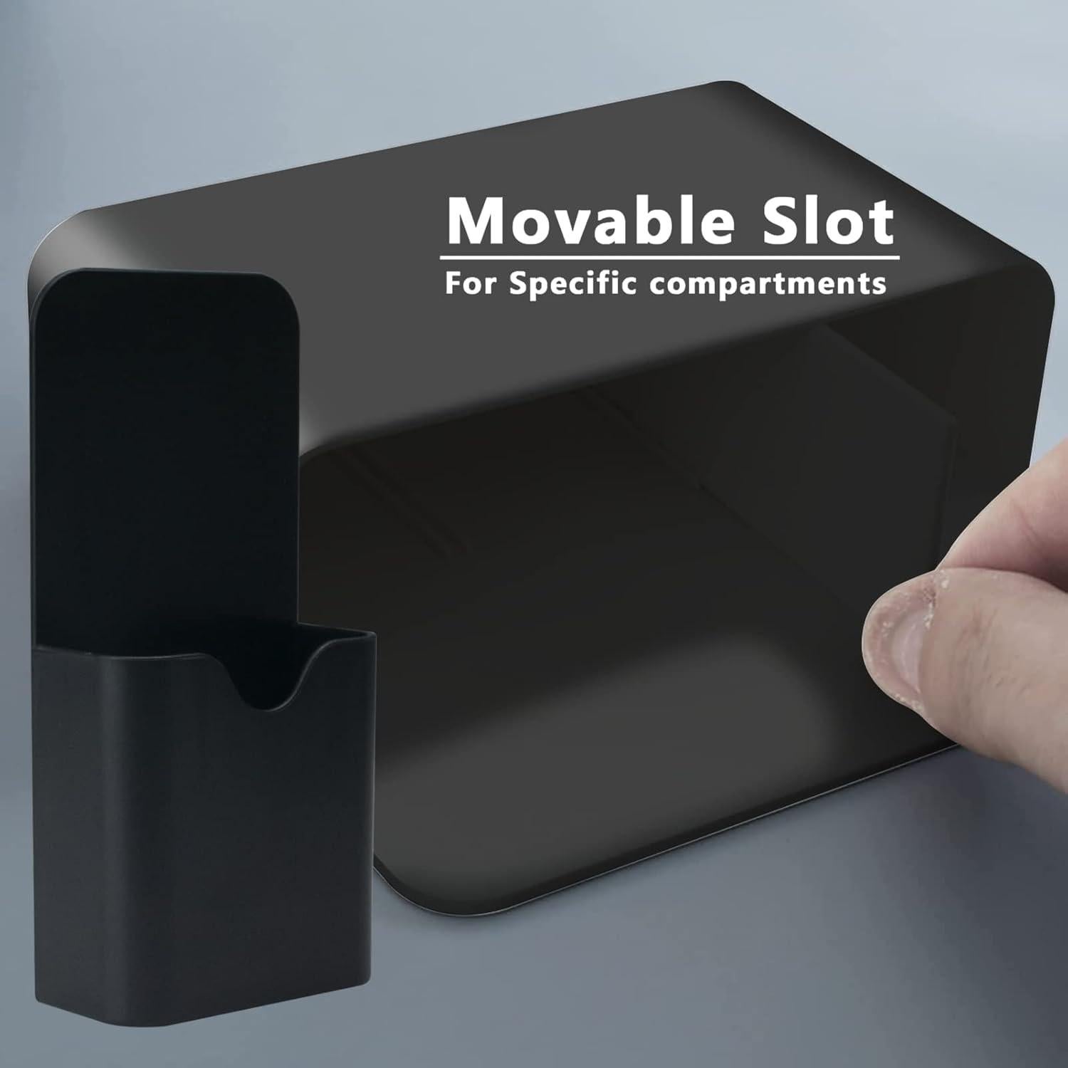 Soporte Magnético para Marcadores 2 Pcs noonebutyou Negro