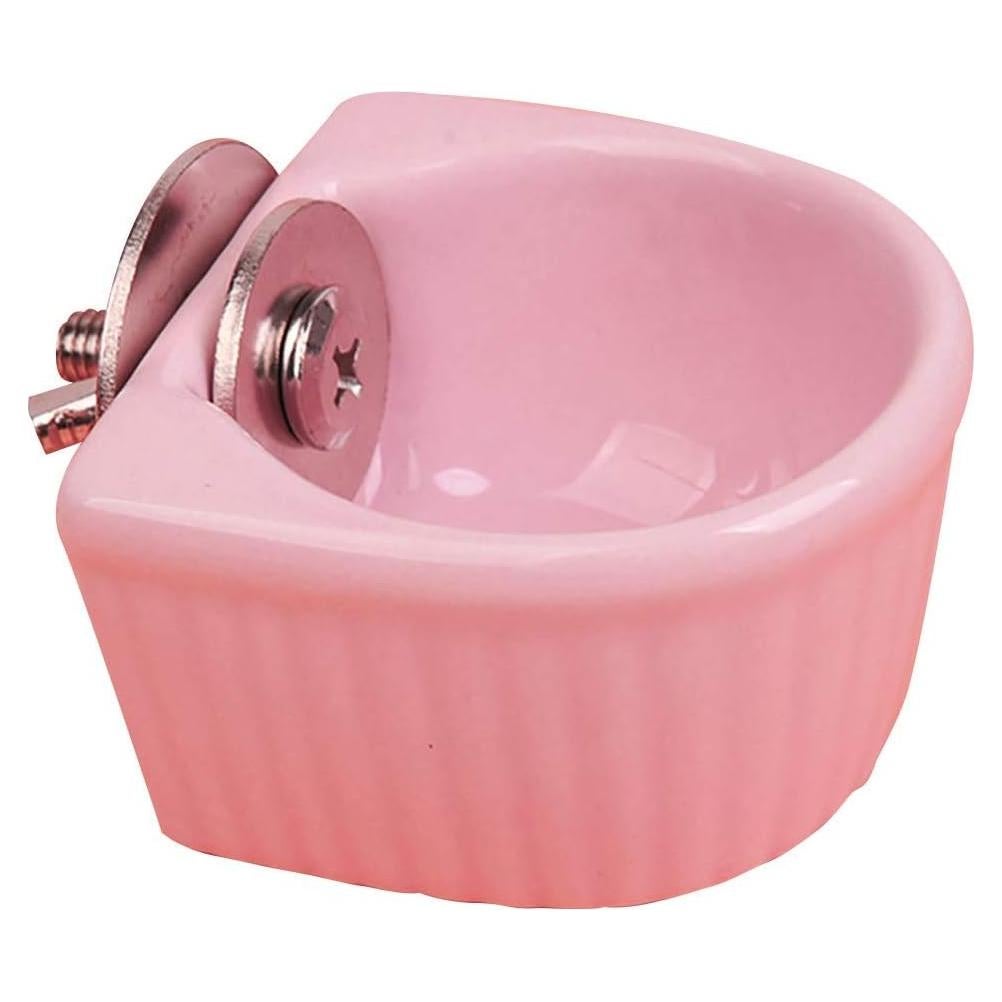 Tazón Cerámica para Mascotas Pequeñas Gutongyuan Rosa S