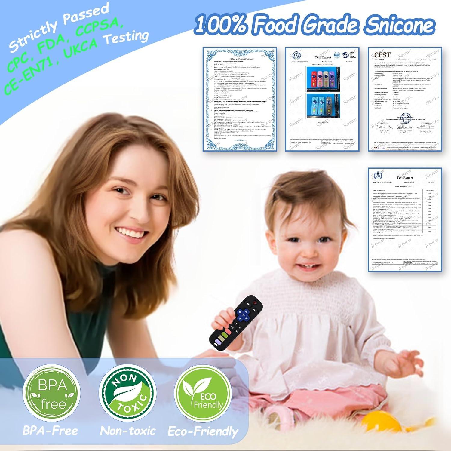 Mordedor de Dentición Silicona Control Remoto Bebés 0-24 Meses