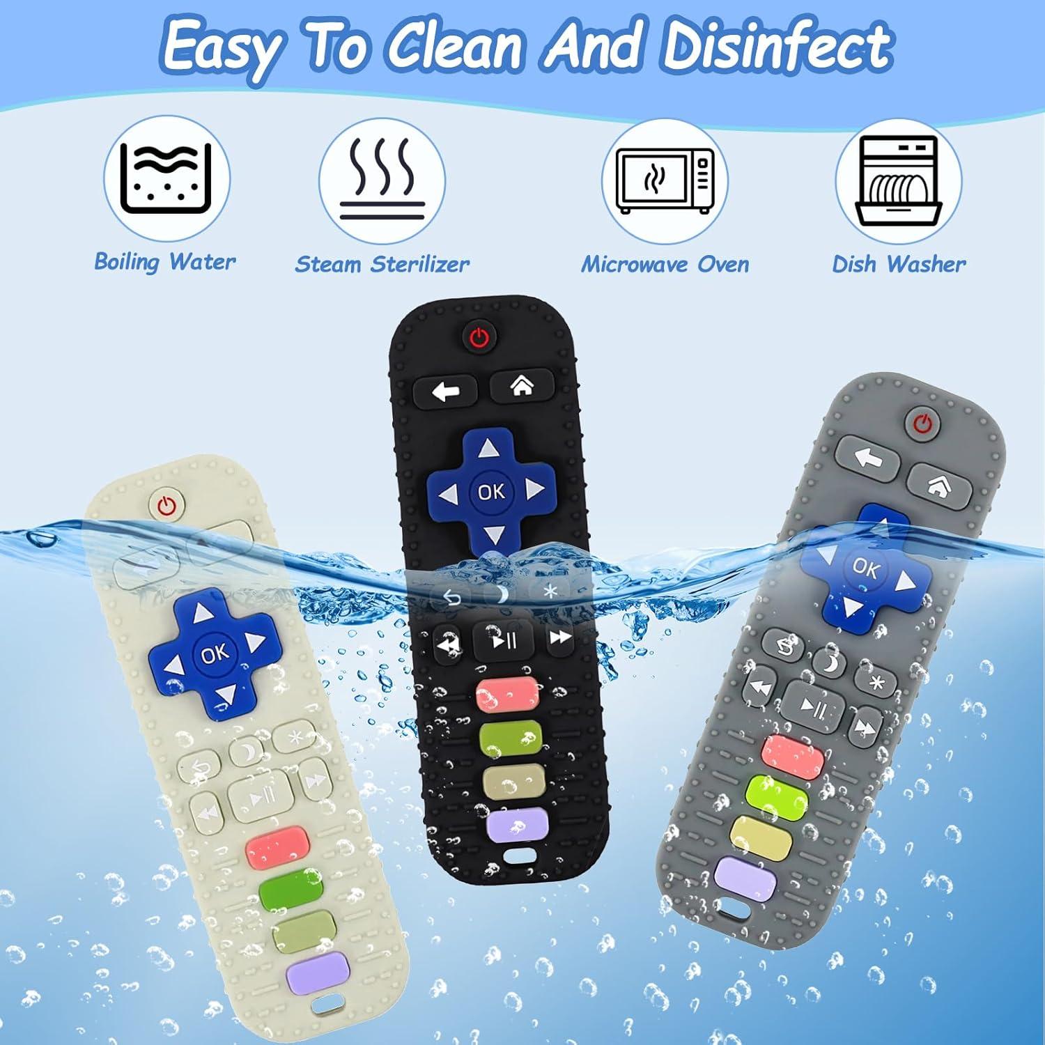 Mordedor de Dentición Silicona Control Remoto Bebés 0-24 Meses