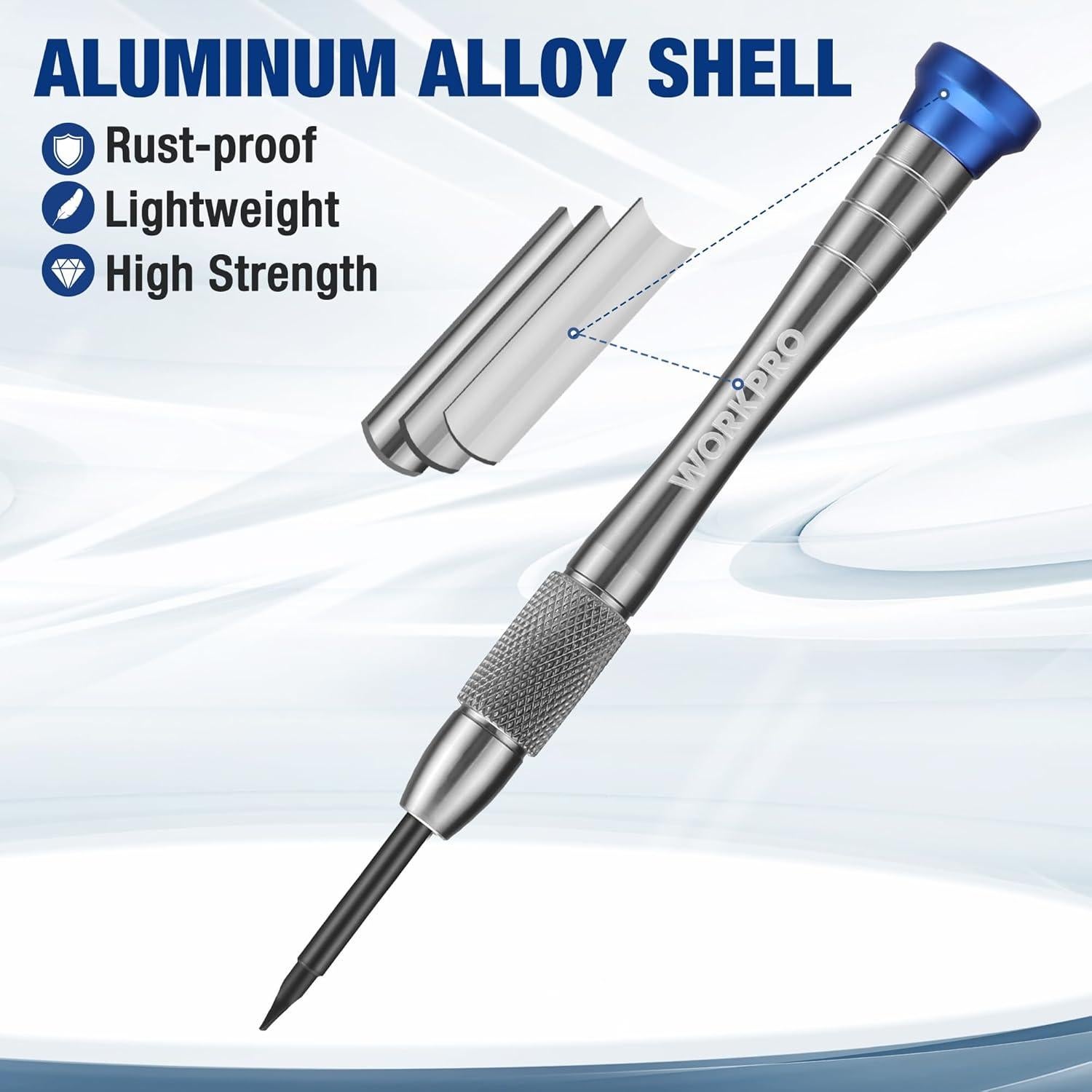 Set de Destornilladores Magnéticos WORKPRO 6 Piezas S2