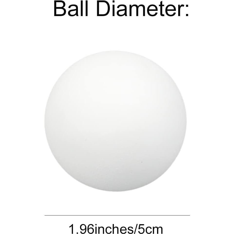 Bolas de espuma EVA QIDIWIN 12PCS 5cm para niños creatividad