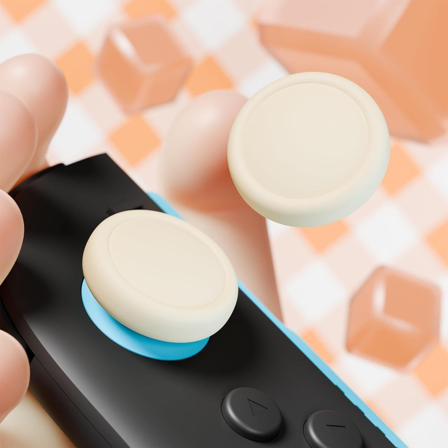 Tapas de Pulgar PlayVital para Nintendo Switch 2 - 4 Piezas Silicona