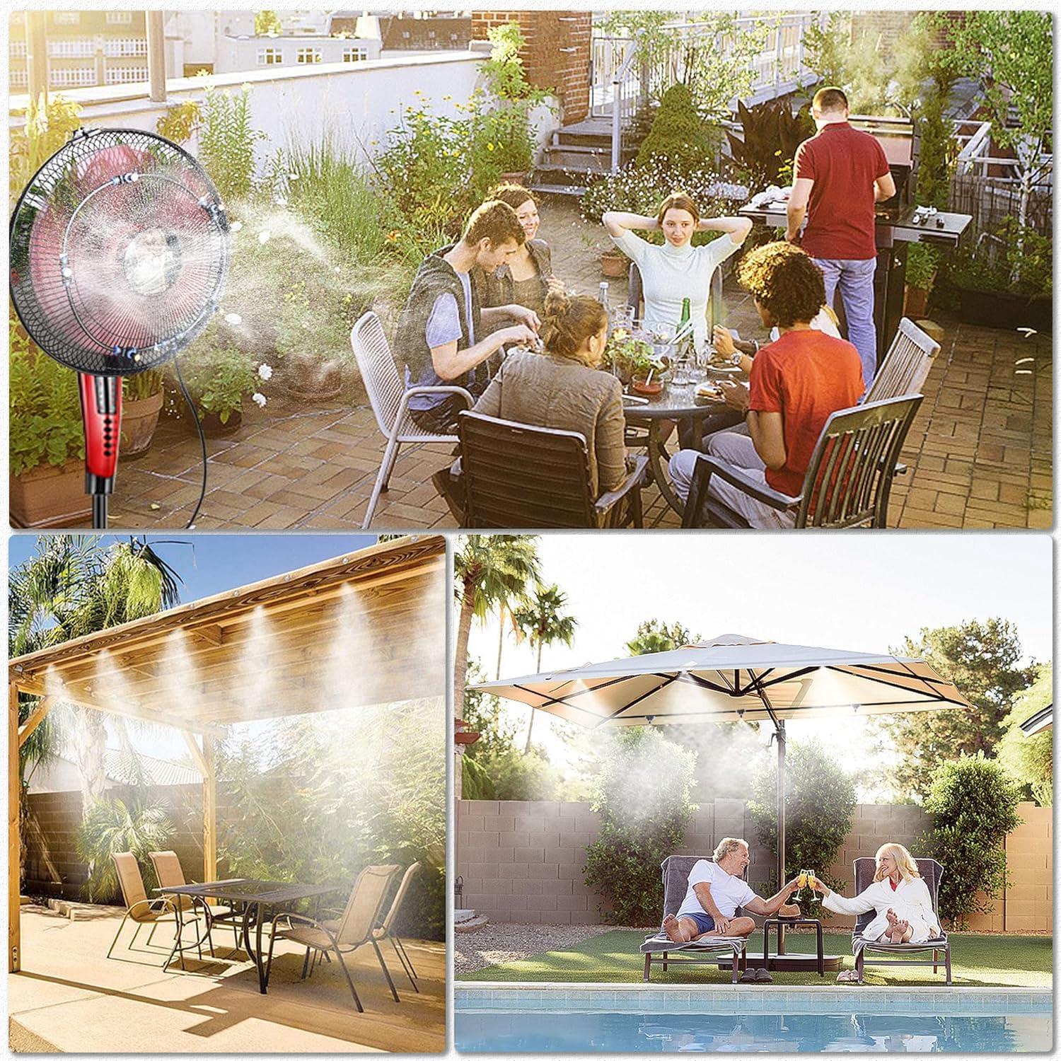 Kit de Nebulización Exterior 10.67m POCKET PANDA - Enfriamiento Jardín