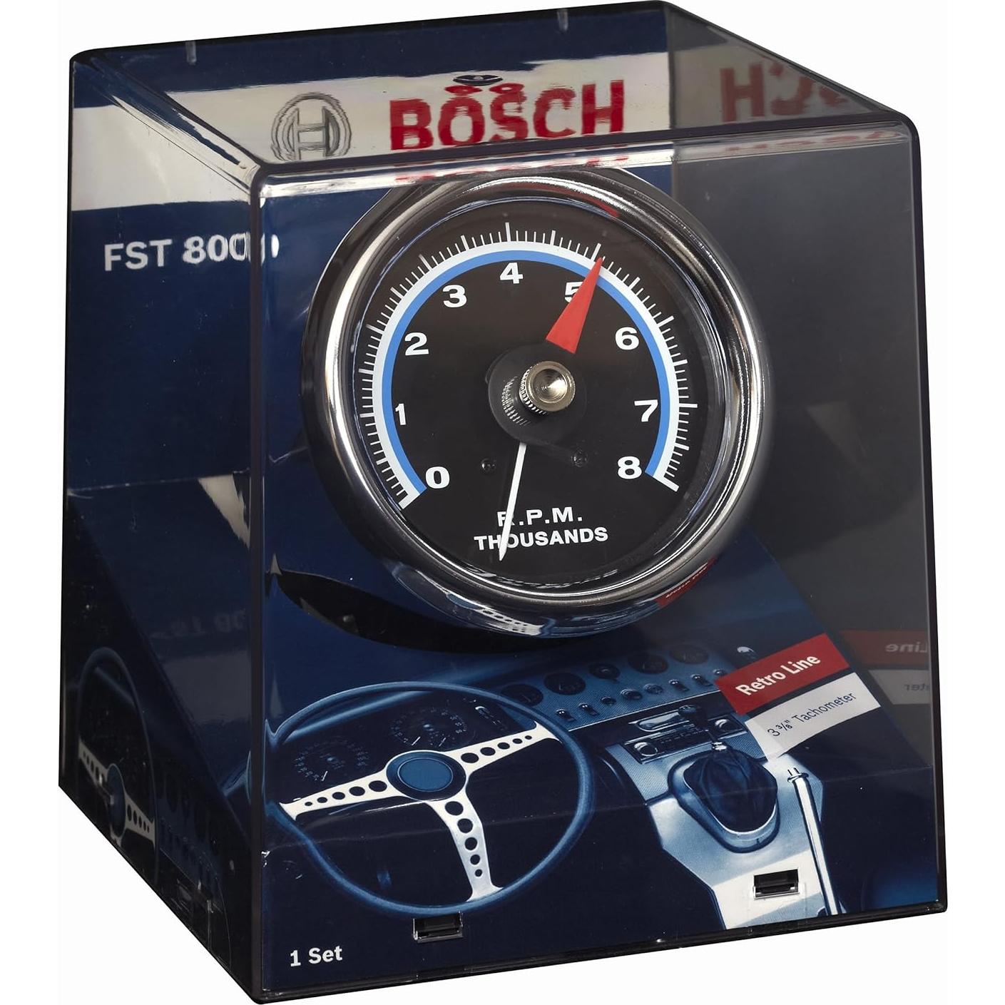 Tacómetro Retro Bosch SP0F000062 8.57 cm 0-8000 RPM
