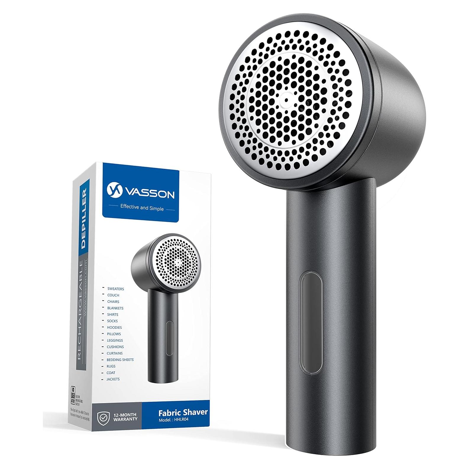 Rasuradora de Telas VASSON Eléctrica Recargable 6.86 cm