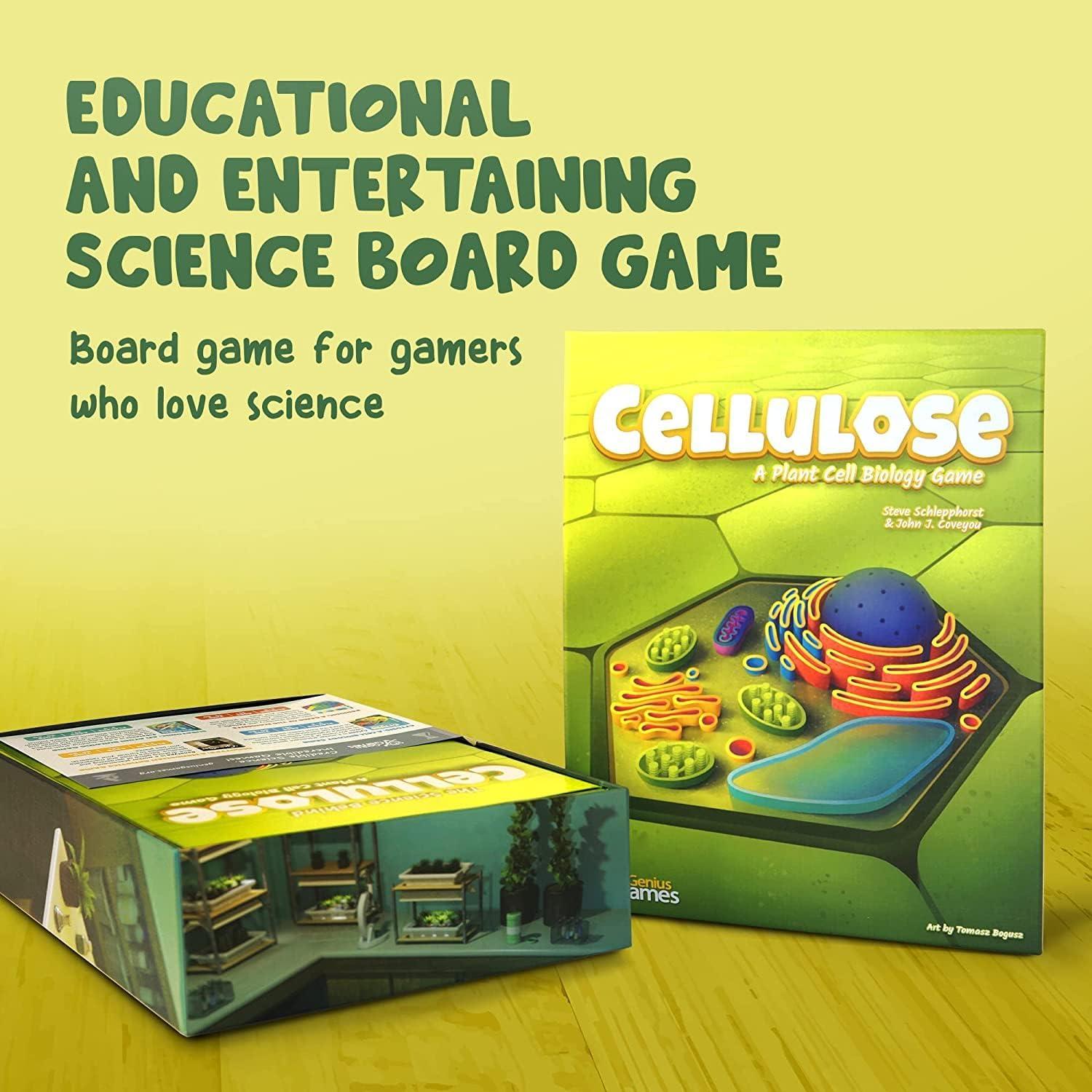 Juego de Mesa Celulosa Genius Games - Biología Celular y Estrategia
