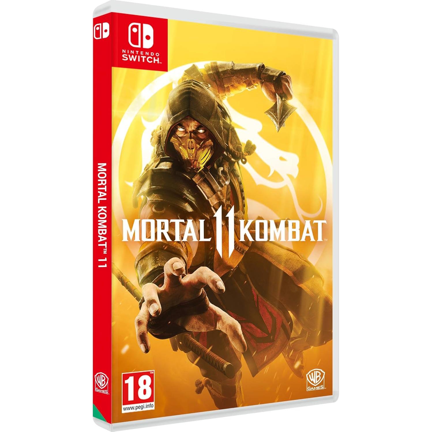 Mortal Kombat 11 Videojuego Nintendo Switch Edición Estándar