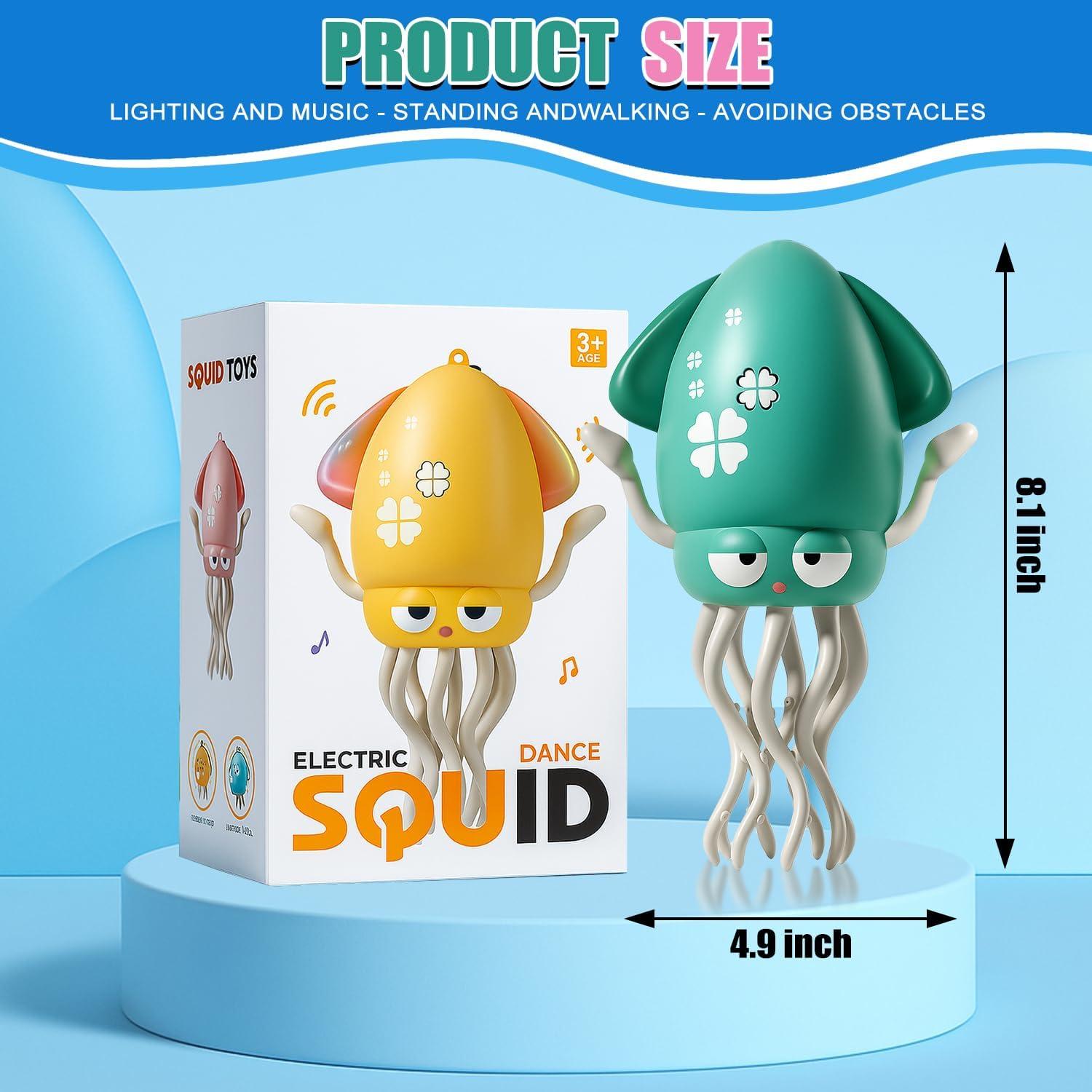 Juguete Interactivo Pulpo Bailarín Rumexeng Verde 90g