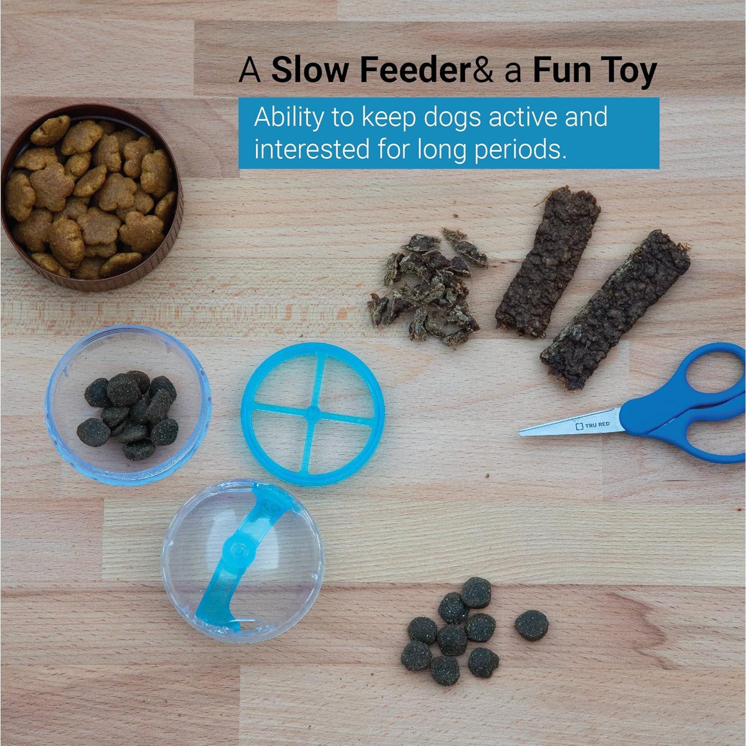 Pelota de Golosinas para Perros SVD.PET Azul - Juguete Interactivo