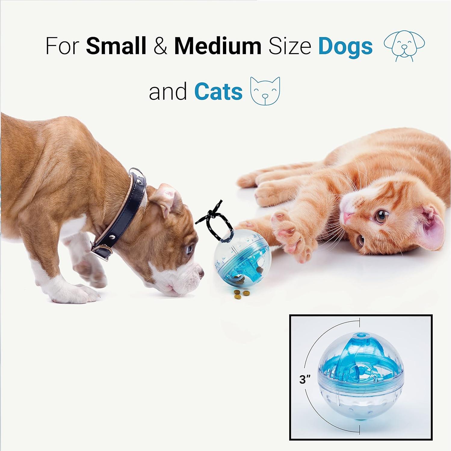 Pelota de Golosinas para Perros SVD.PET Azul - Juguete Interactivo