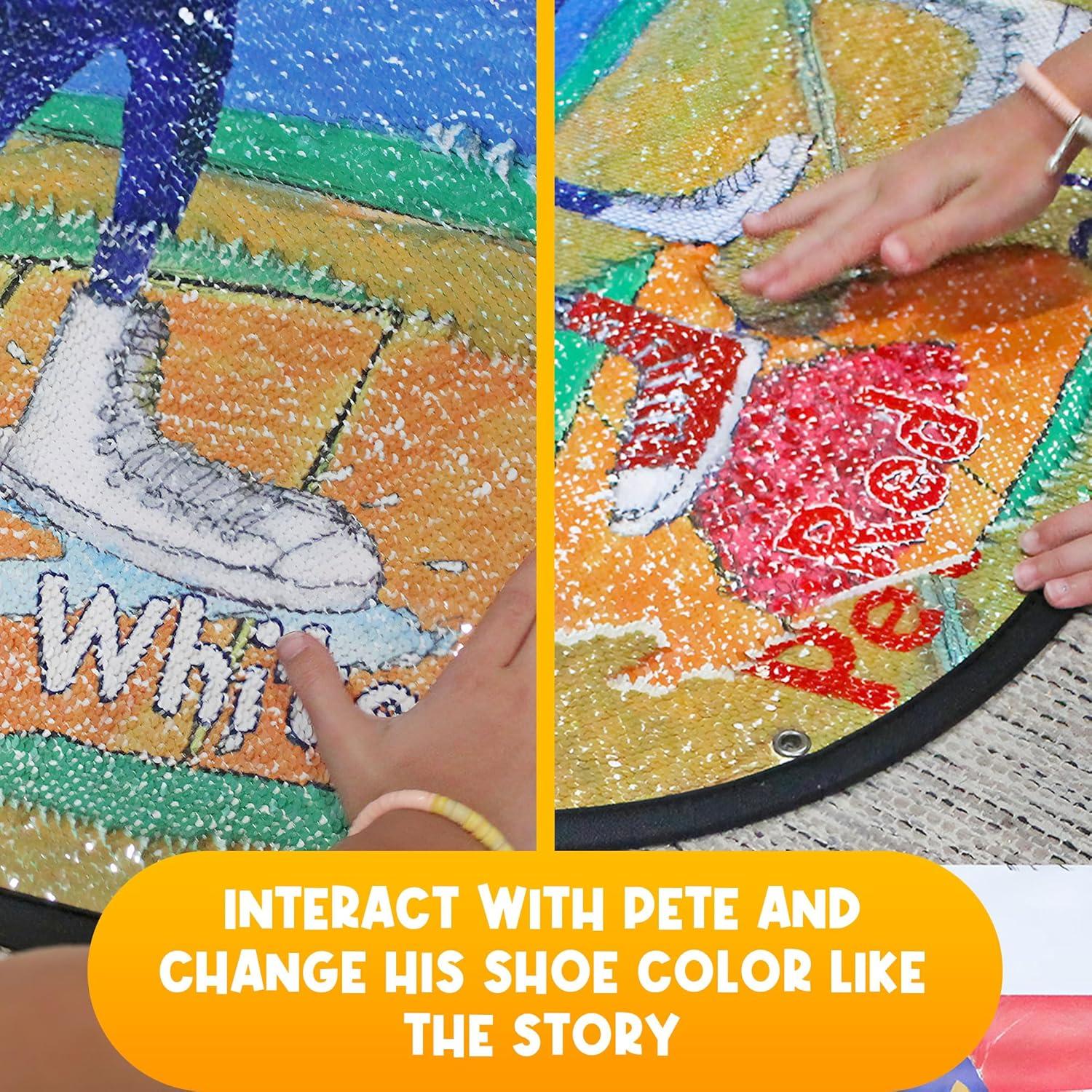 Alfombra Sensorial Lentejuelas Reversibles Meavia 101.6x68.6cm