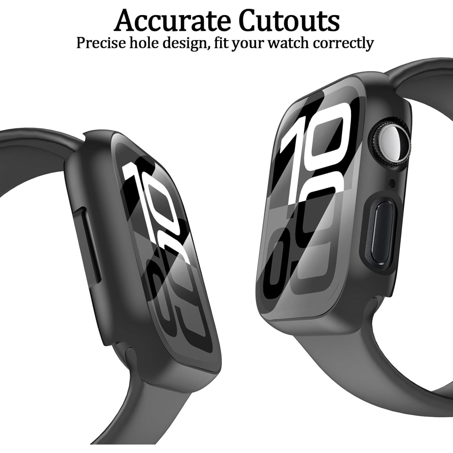 Paquete de 8 fundas DNNBAO para Apple Watch Series 10 42mm