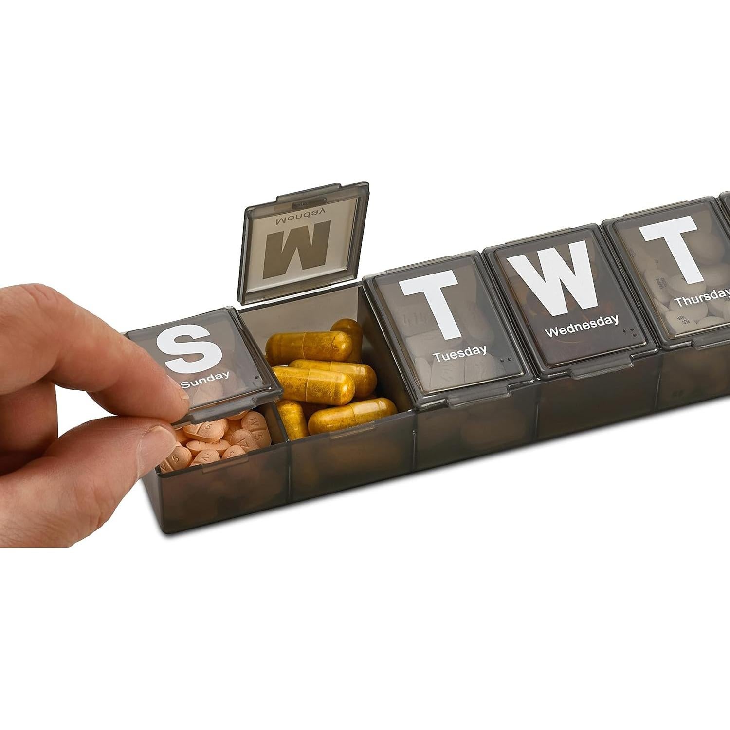 Organizador Semanal de Pastillas MEDca - Extra Grande 7 Días