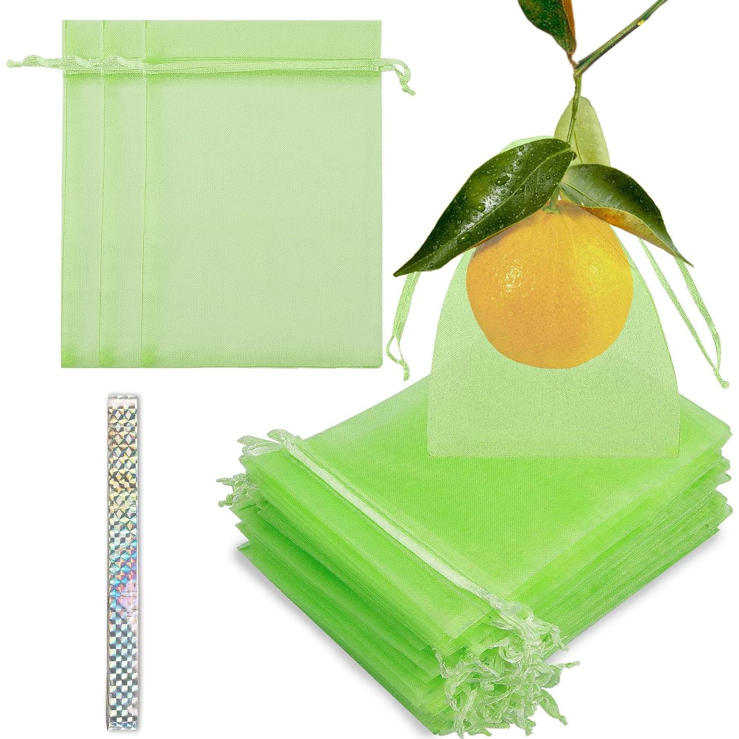 Bolsas de Protección de Frutas ZIFTY 100 Pcs 10x15 cm Verde