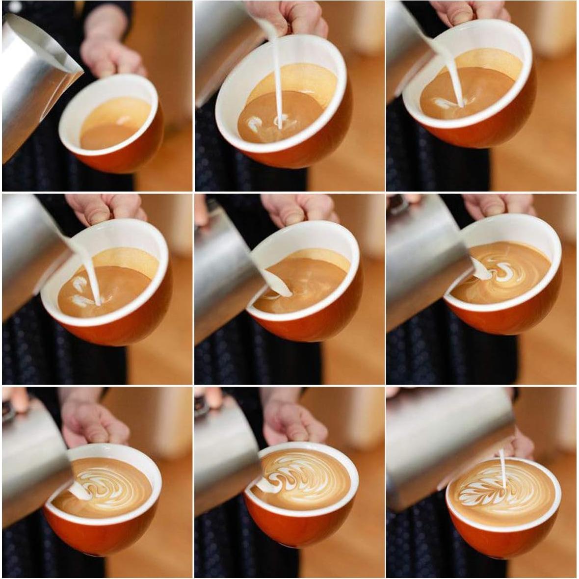 Jarra de Espuma de Leche ENLOY 600ml Acero Inoxidable con Escala