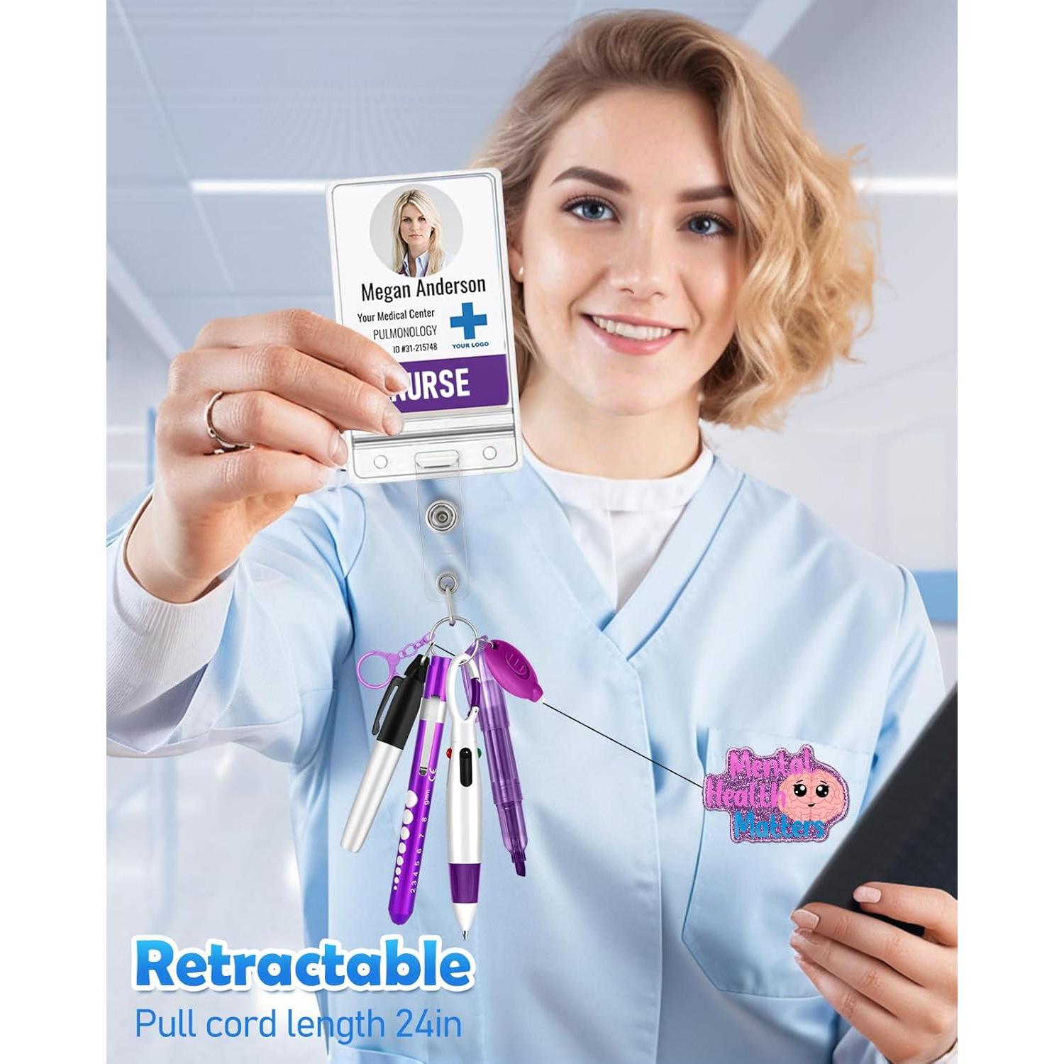 Conjunto de bolígrafos Plifal para enfermeras - 4 piezas