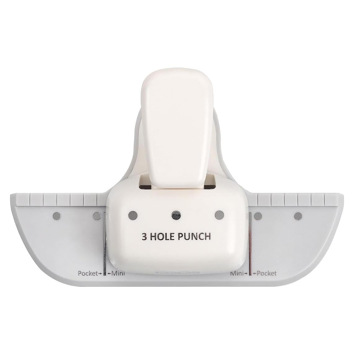 Perforadora de 3 Agujeros Bira Craft Mini 4 Hojas