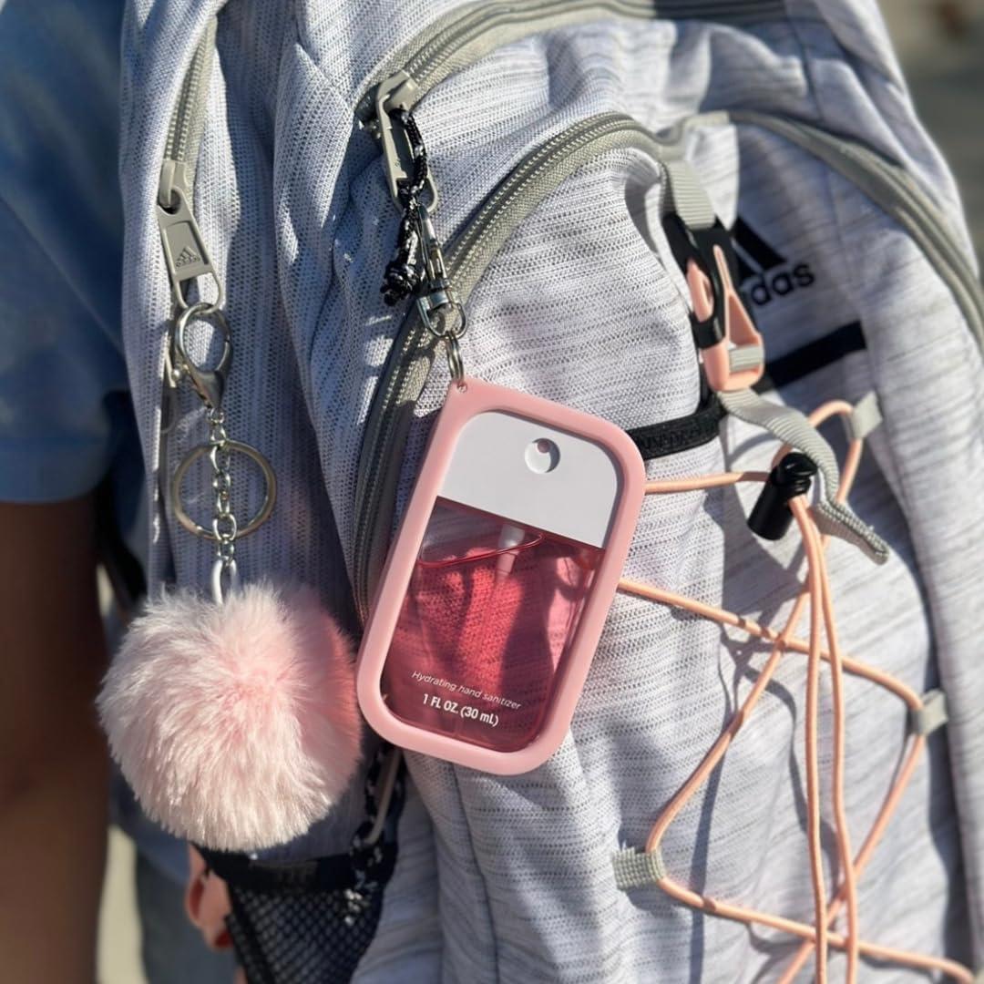 Funda de Silicona para Spray Desinfectante Touchland - Azul Laguna