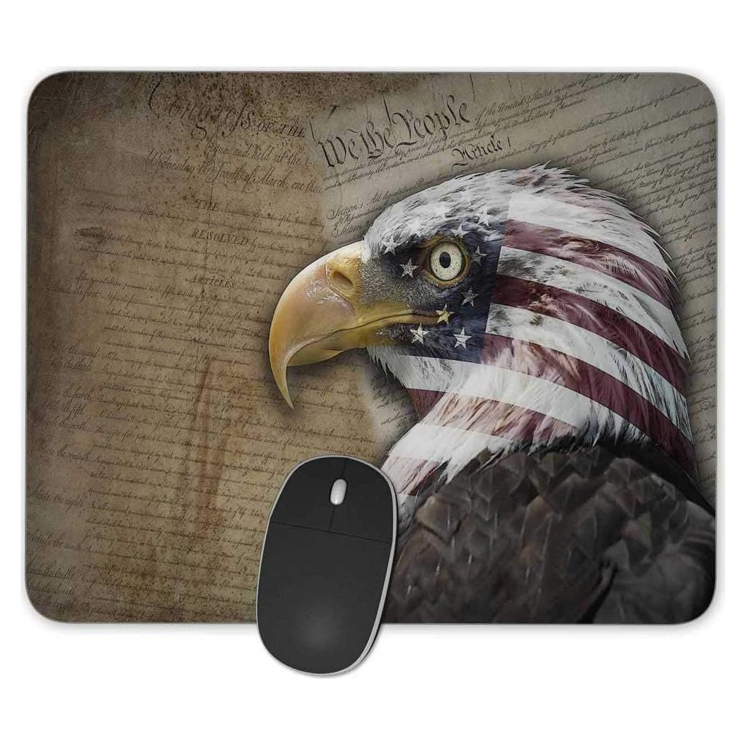 Alfombrilla de Ratón Gaming Qien BaiSei Sueño Americano 24.1x20.1cm