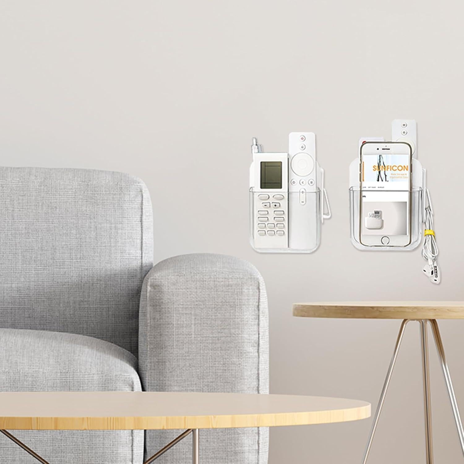 Soporte de Pared para Control Remoto SUNFICON 2 Niveles Blanco