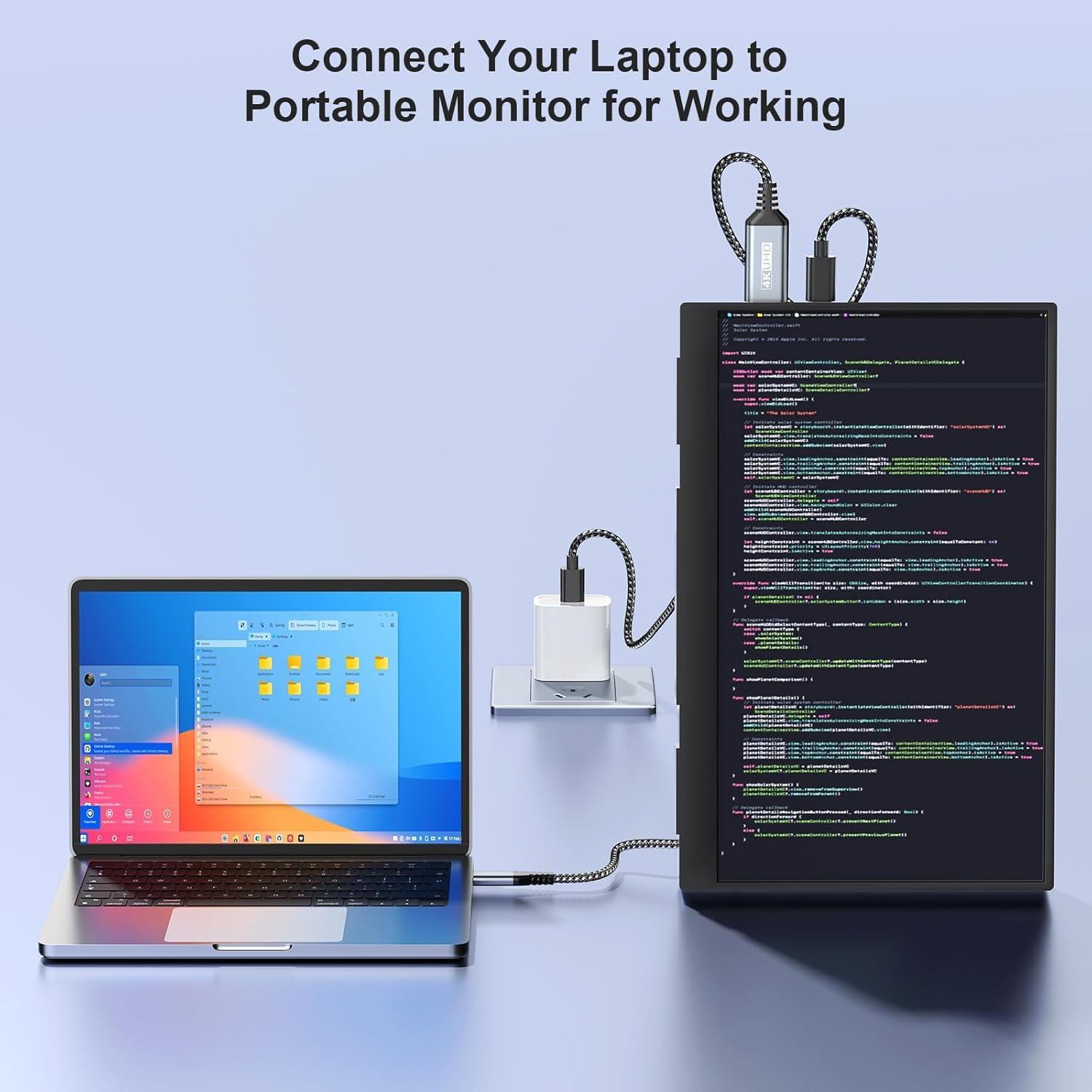 Cable USB C a Mini HDMI LDLrui 1.0M 4K 60Hz Unidireccional