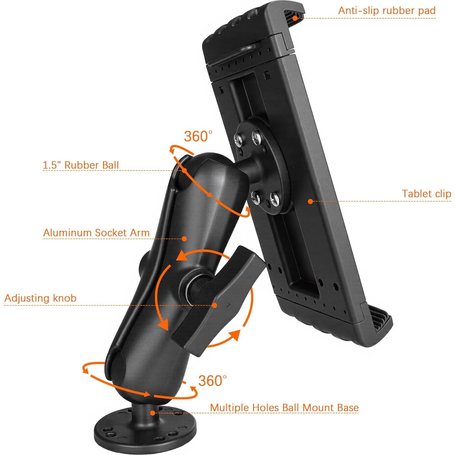 Soporte de Tableta VINmounts para Coche y Camión 7-10.2"
