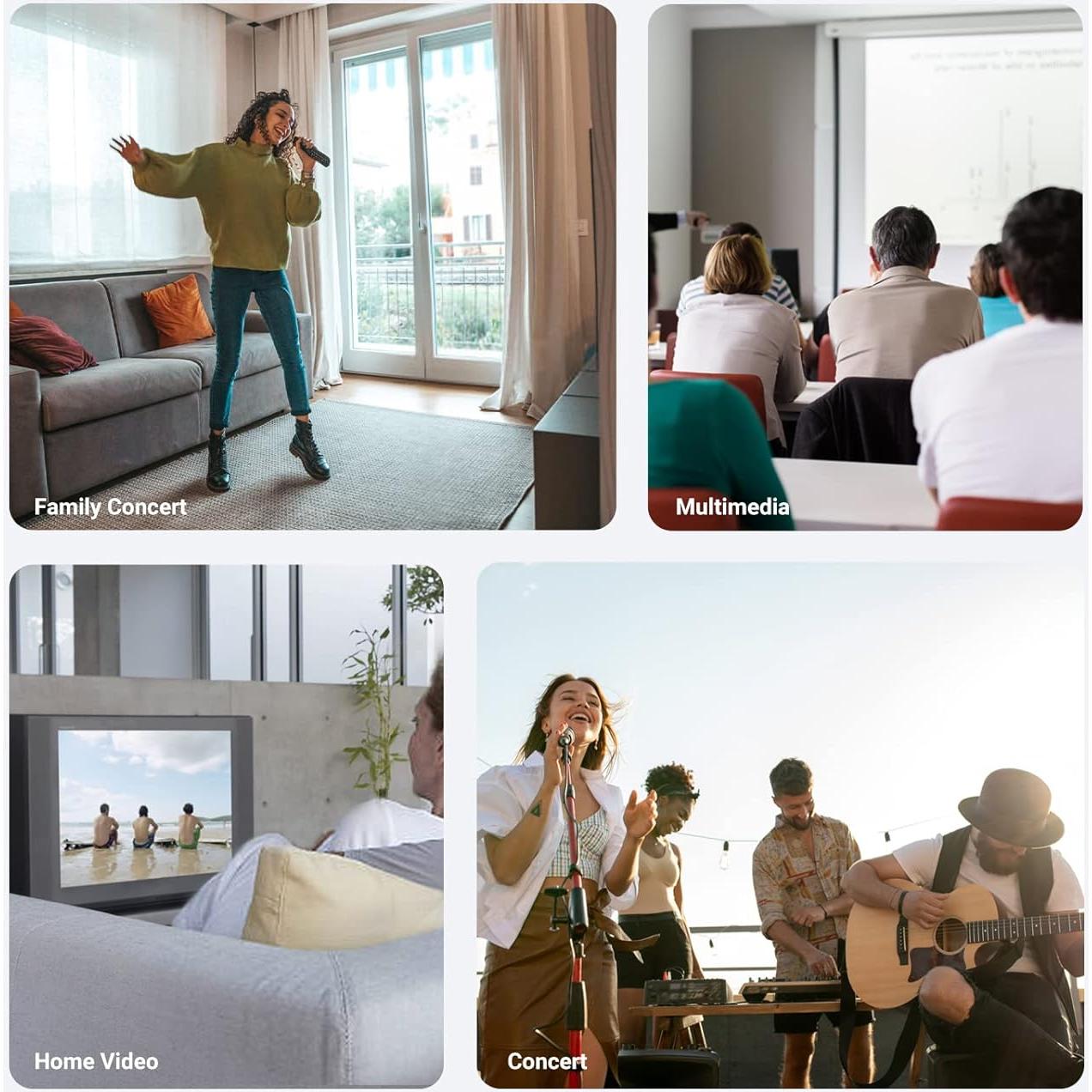 Cable de Audio UGREEN 3.5mm a 2RCA 1m HiFi Estéreo