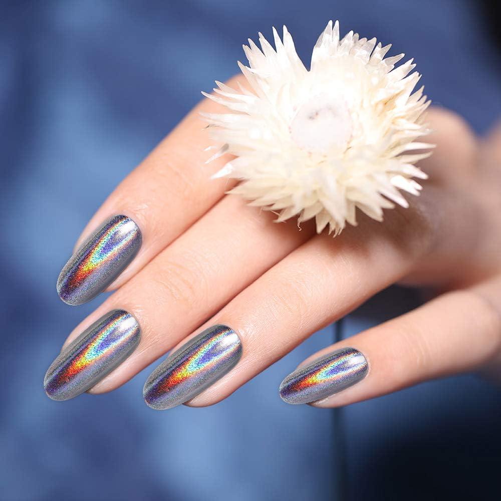 Conjunto de Polvo de Uñas Artdone 20 Tarros Efecto Espejo