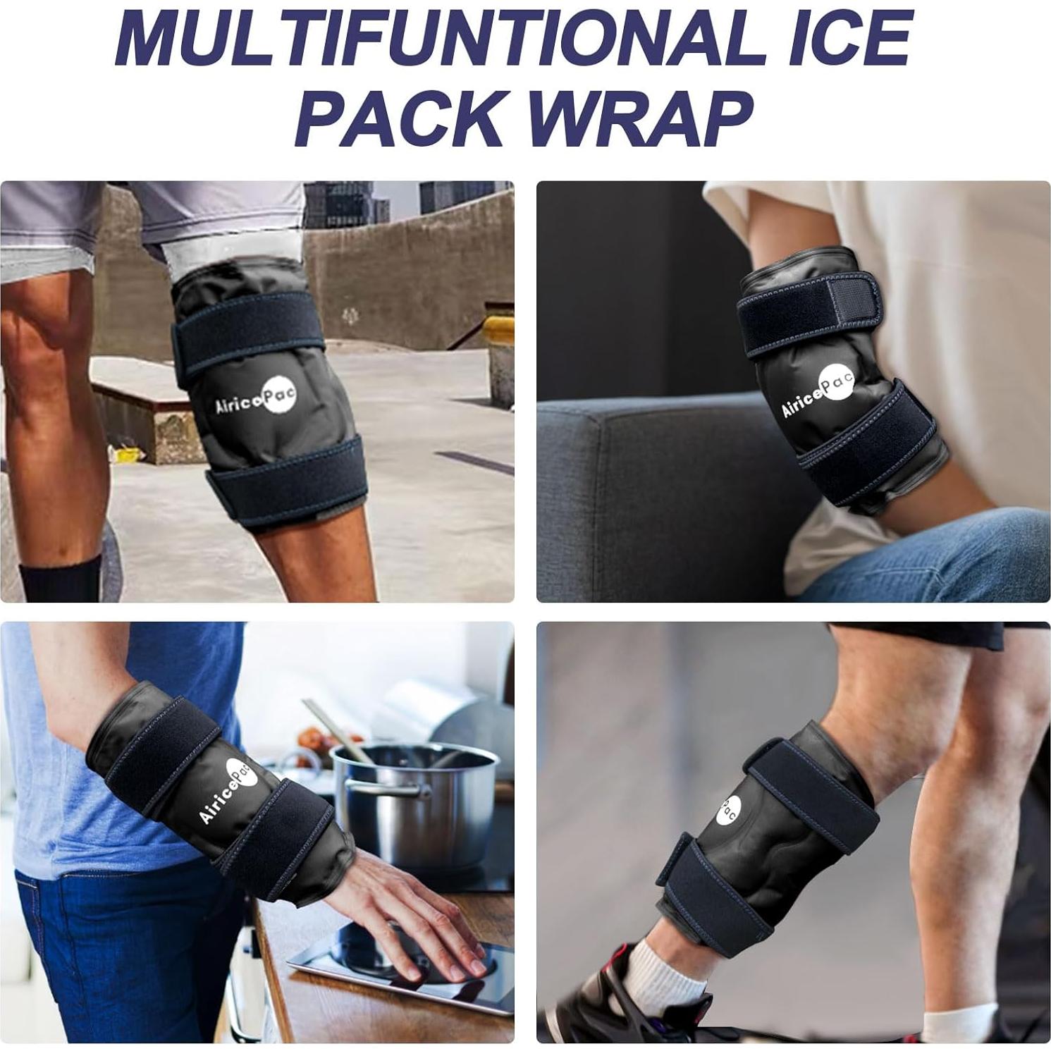 Compresa Fría de Gel AiricePac para Rodilla - Alivio Dolor