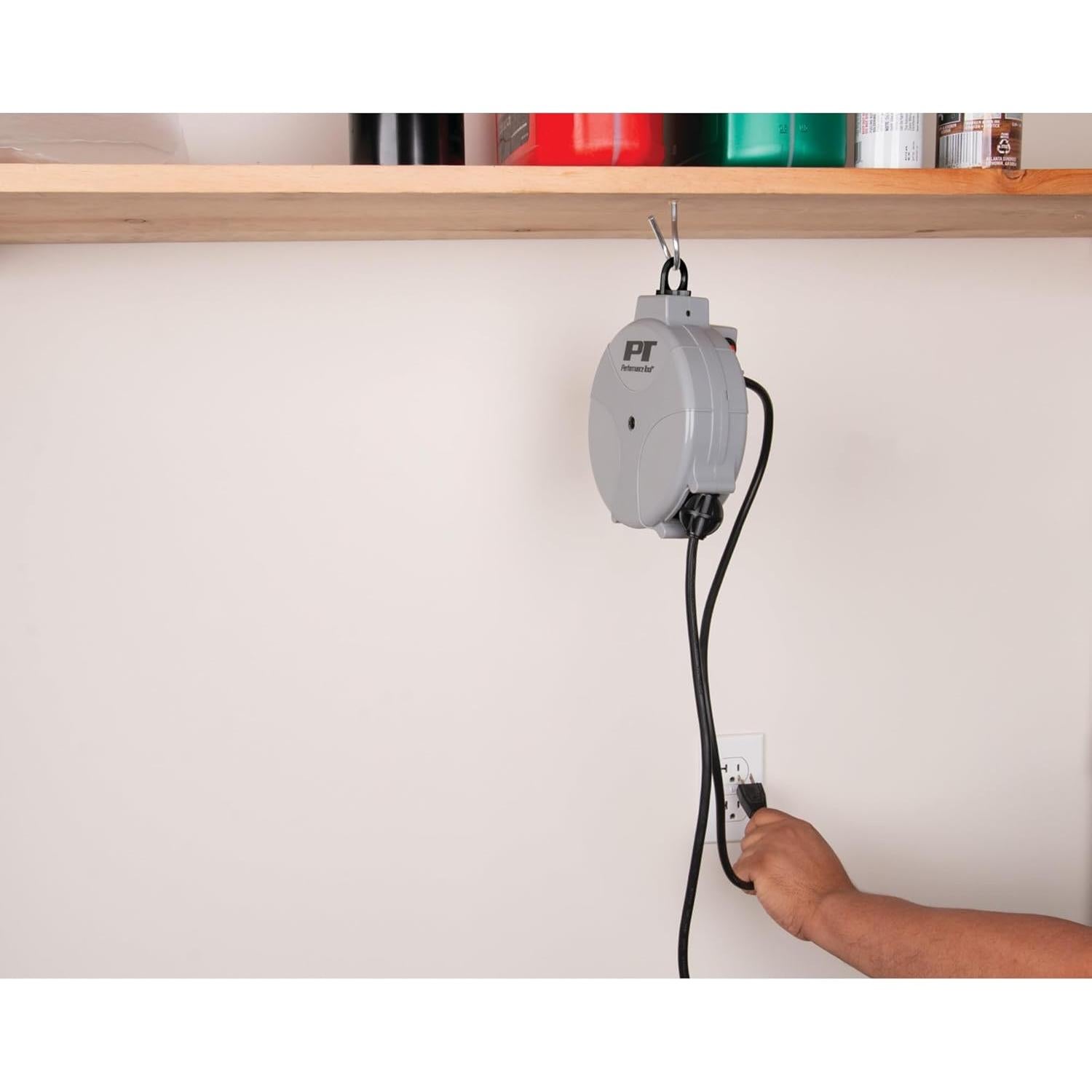 Carrete de Cable Retráctil Herramienta de Rendimiento W2275 6.1m