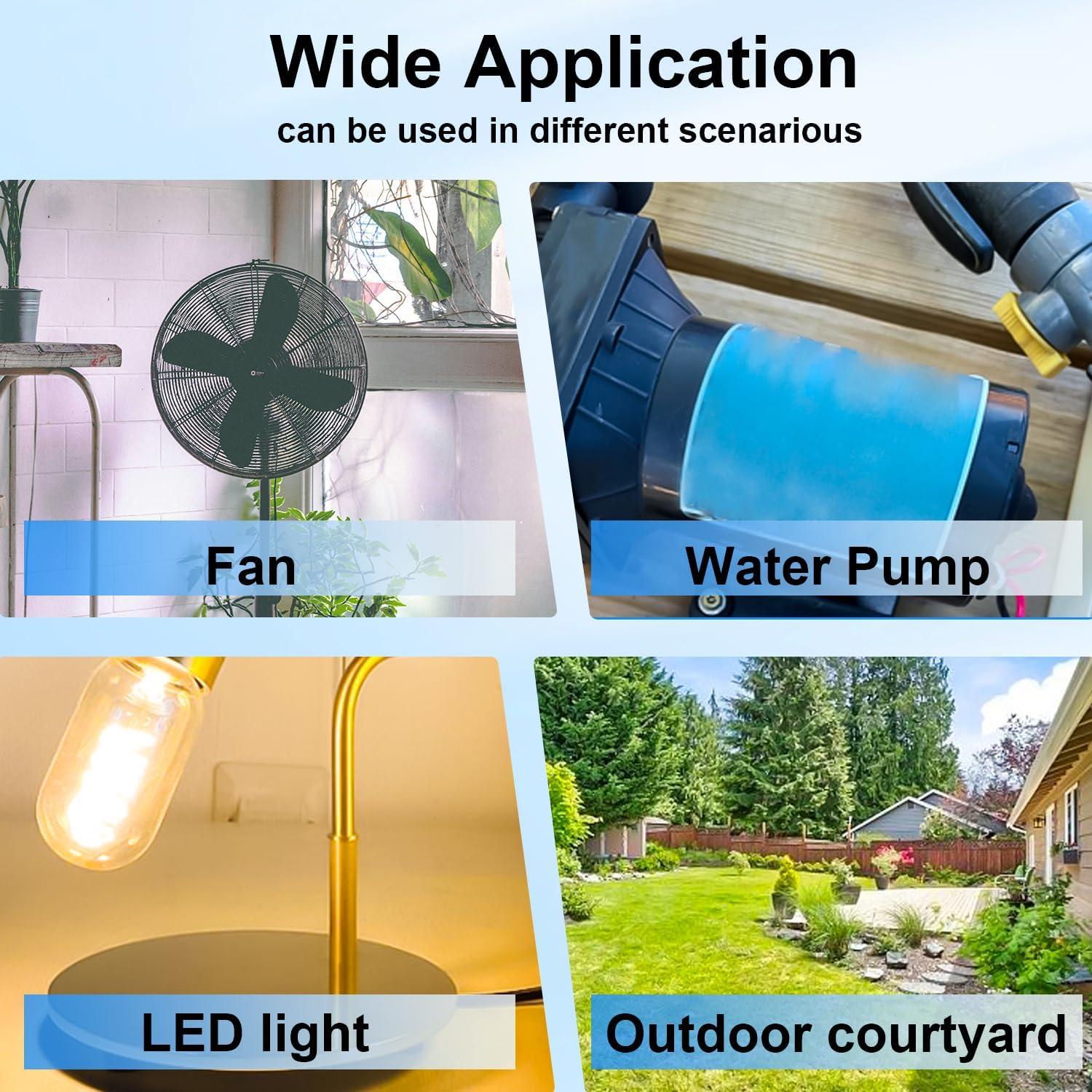 Interruptor de Cable en Línea IP67 TWTADE 4FT 20A/125V