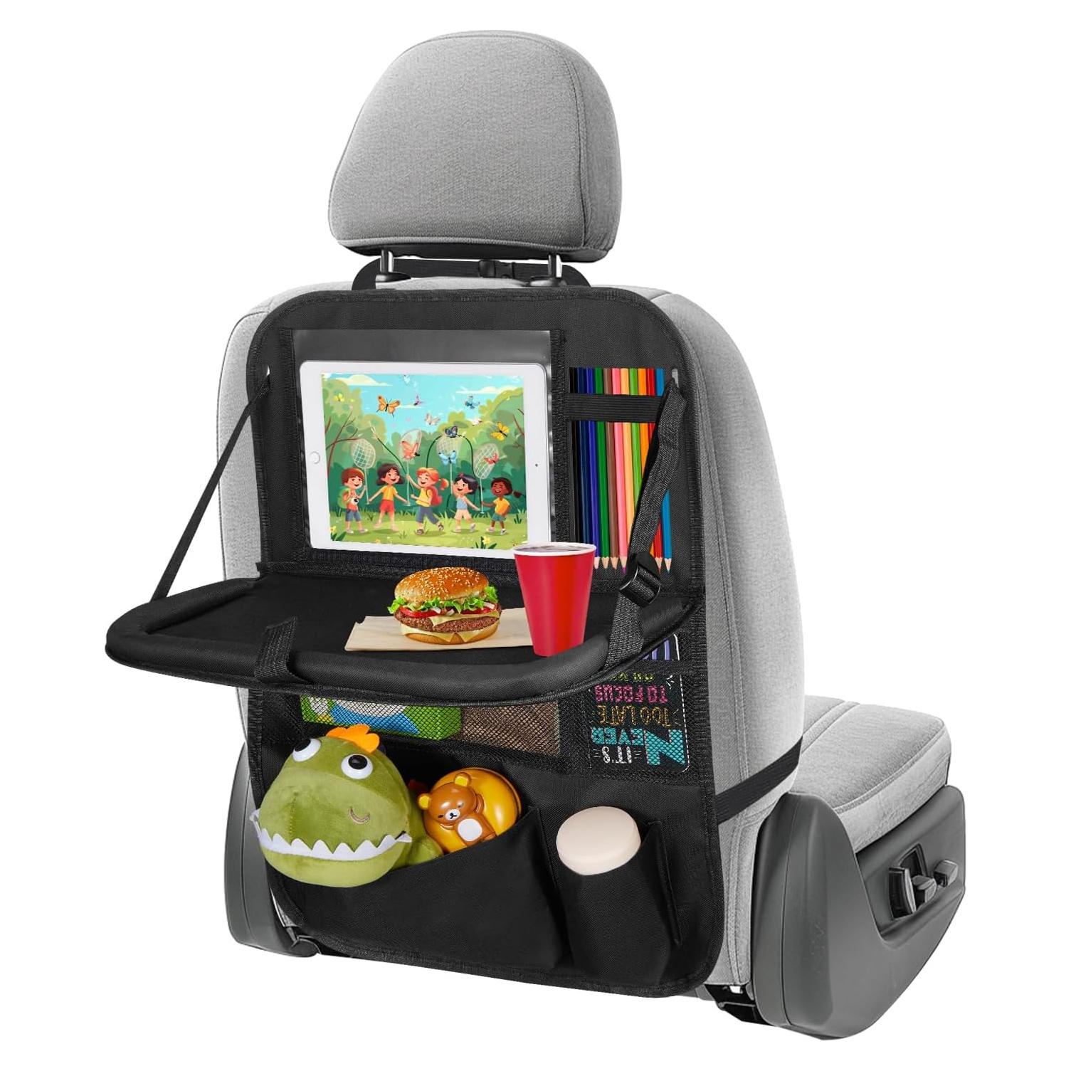 Organizador de Asiento Trasero KOHUIJOO con Bandeja Plegable