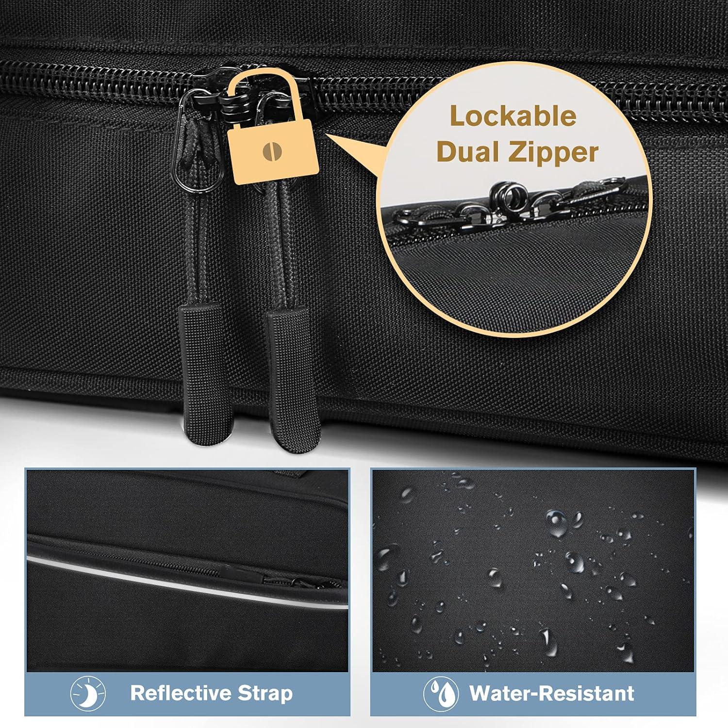 Organizador de Medicamentos SITHON Bolsa de Pastillas Negro