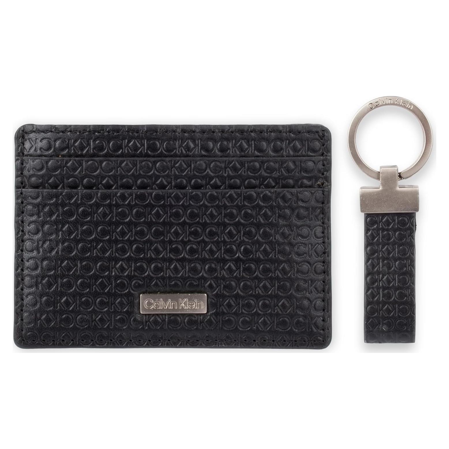 Cartera Bifold Minimalista y Estuche para Tarjetas Calvin Klein