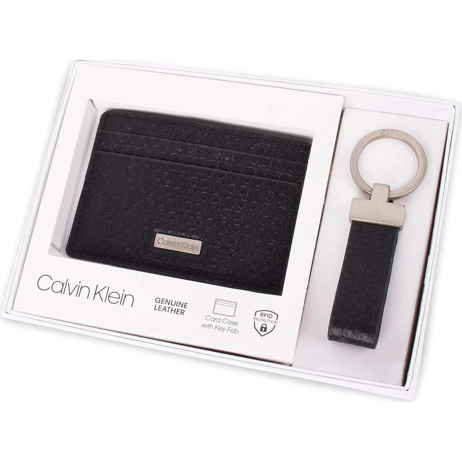 Cartera Bifold Minimalista y Estuche para Tarjetas Calvin Klein
