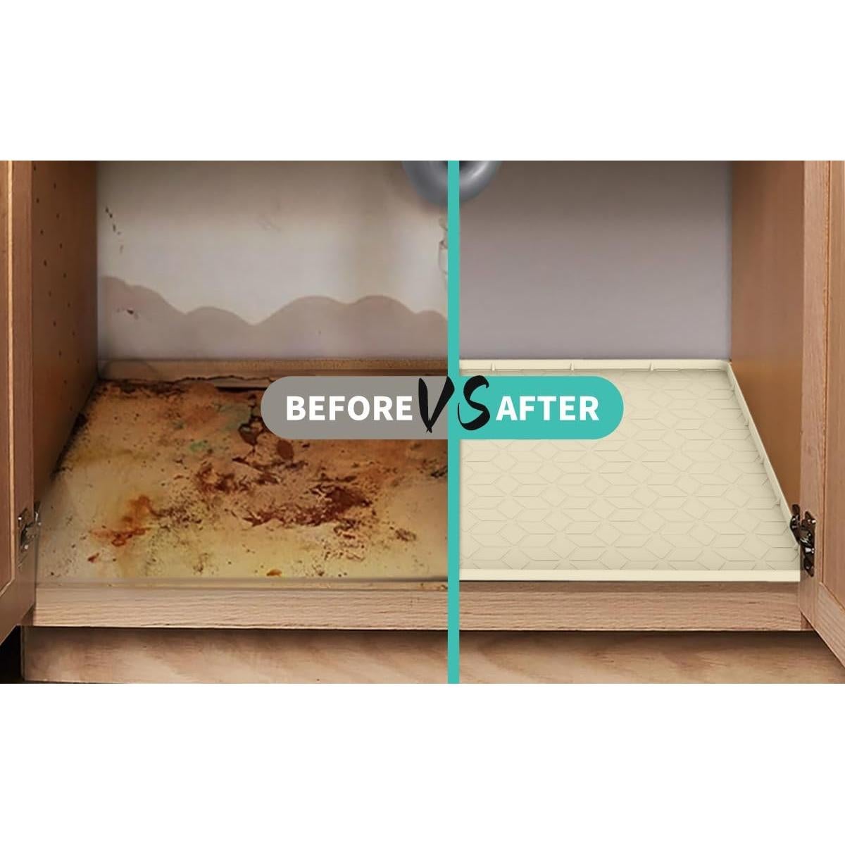 Alfombrilla Bajo Fregadero MIFADFAO 35.5x55.8cm Silicona Impermeable