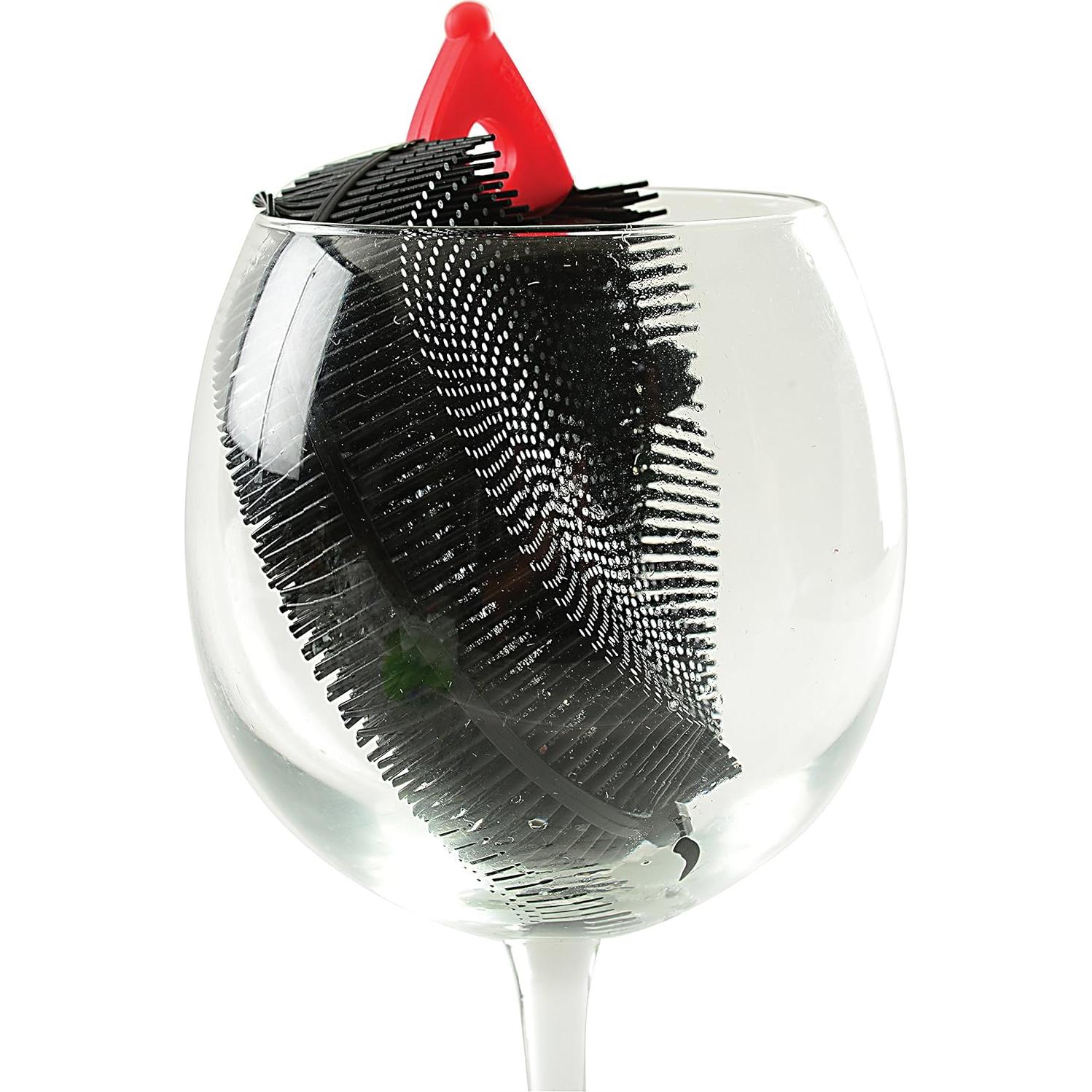 Cepillo de Silicona Norpro Erizo Doble Cara 14x9 cm