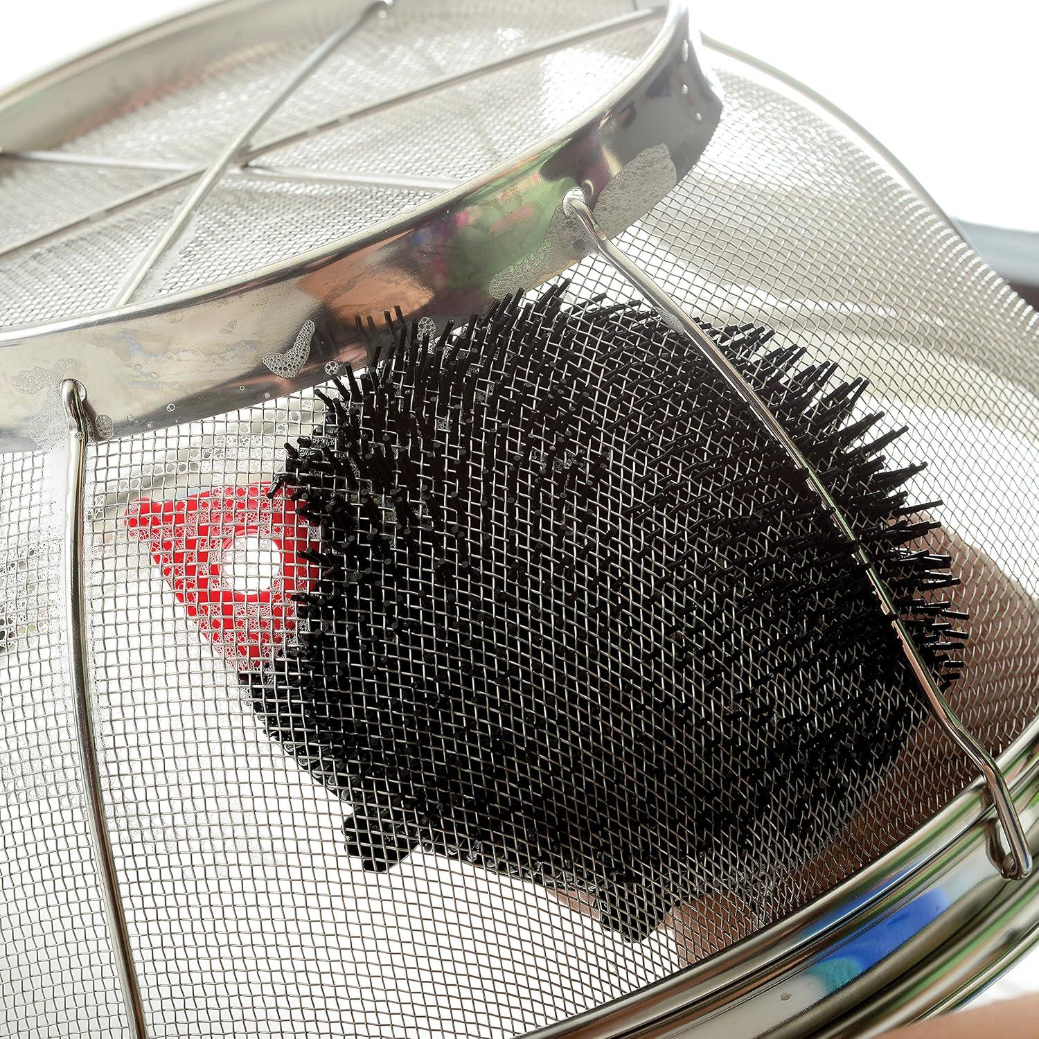 Cepillo de Silicona Norpro Erizo Doble Cara 14x9 cm