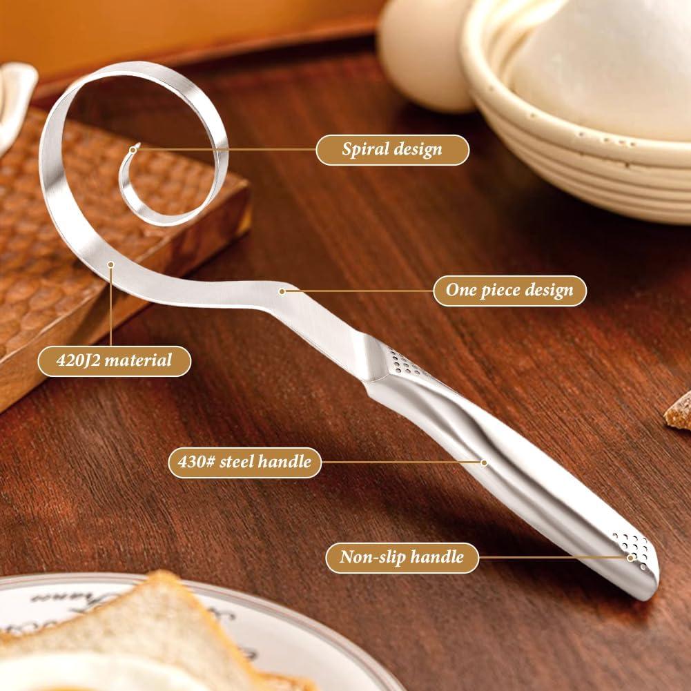 Batidor de Masa Acero Inoxidable LVOERTUIG 26x7.5cm + Brocha Silicona