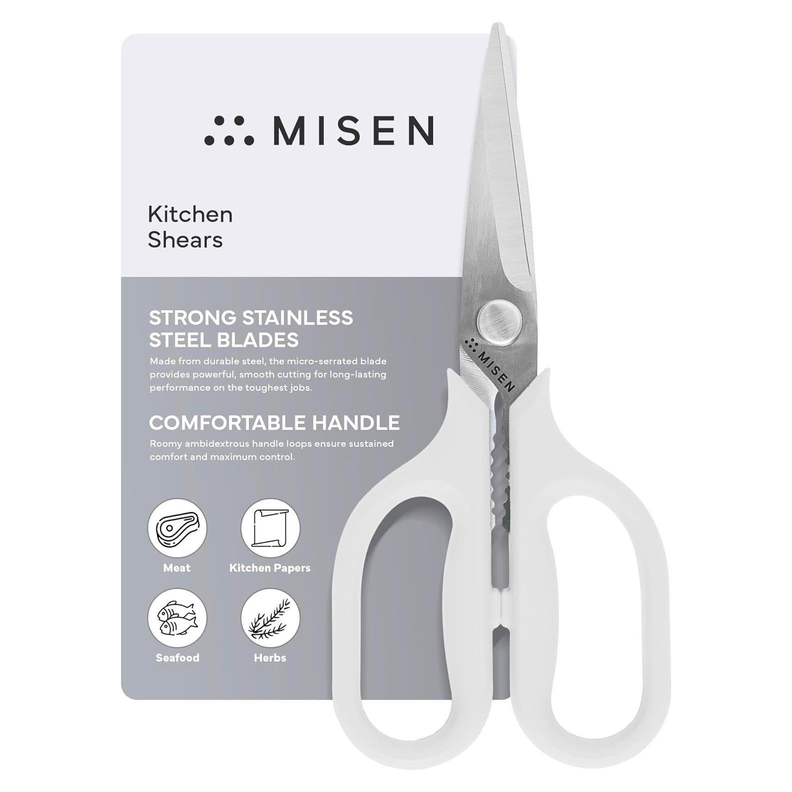 Tijeras de Cocina Misen - Acero Inoxidable - Diseño Ergonómico